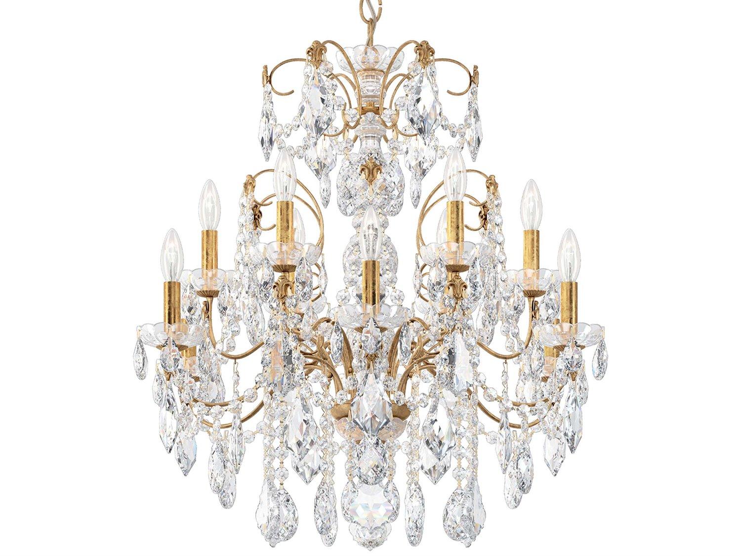 Schonbek Century 12-Light Candelabra Chandelier