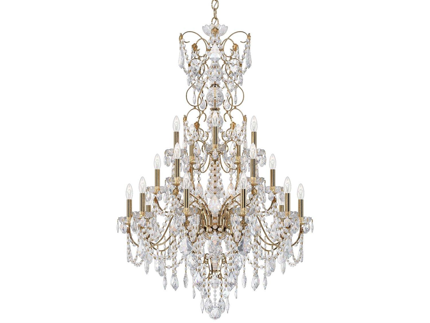 Schonbek Century 20-Light Candelabra Chandelier