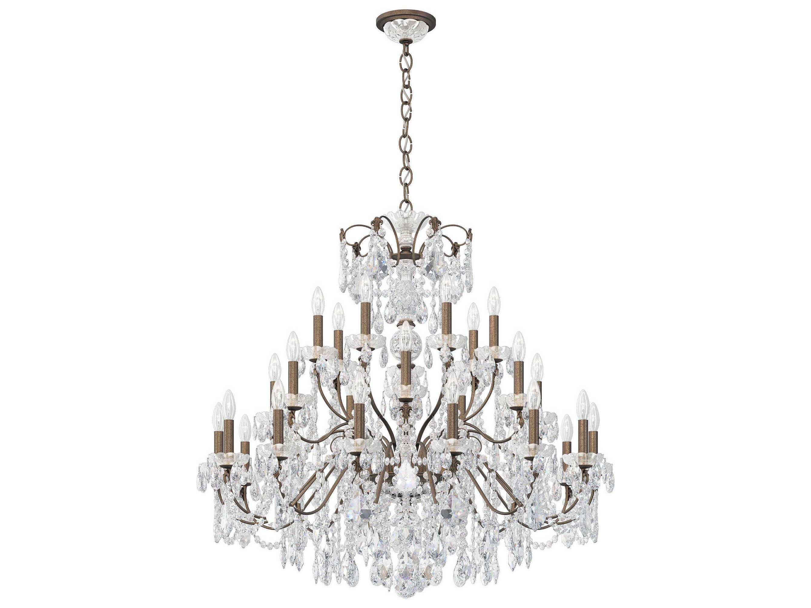 Schonbek Century 28-Light Candelabra Chandelier