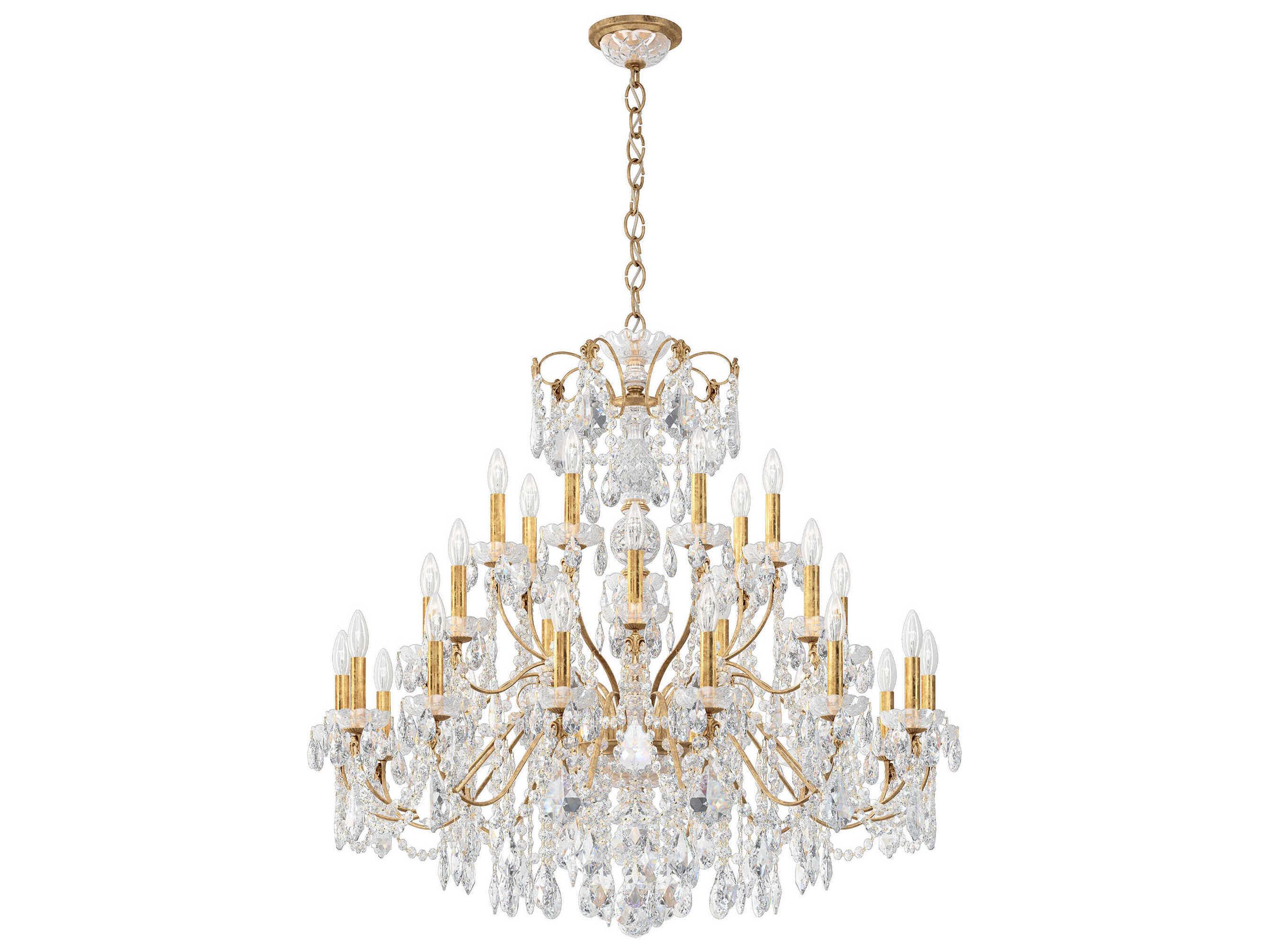 Schonbek Century 28-Light Candelabra Chandelier
