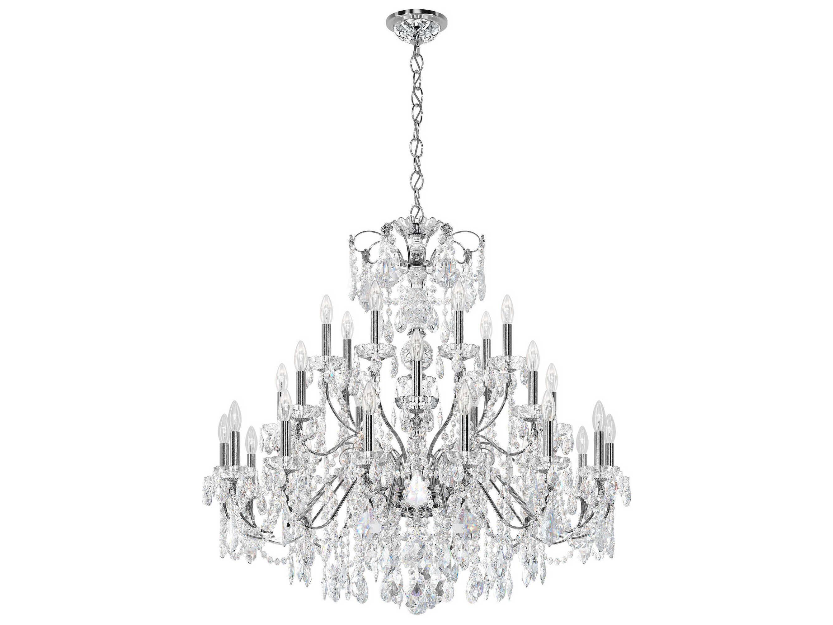 Schonbek Century 28-Light Candelabra Chandelier