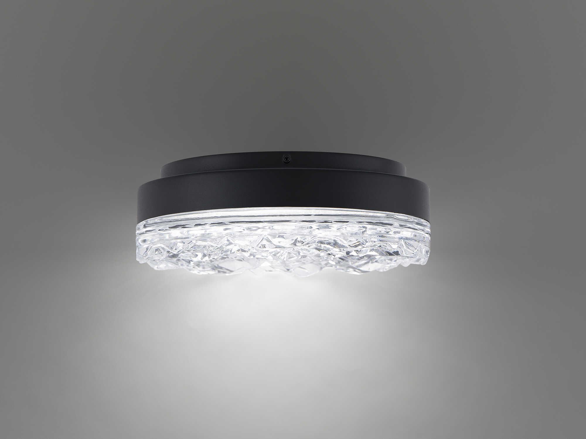 Schonbek Bramble 1-Light Black Round Flush Mount