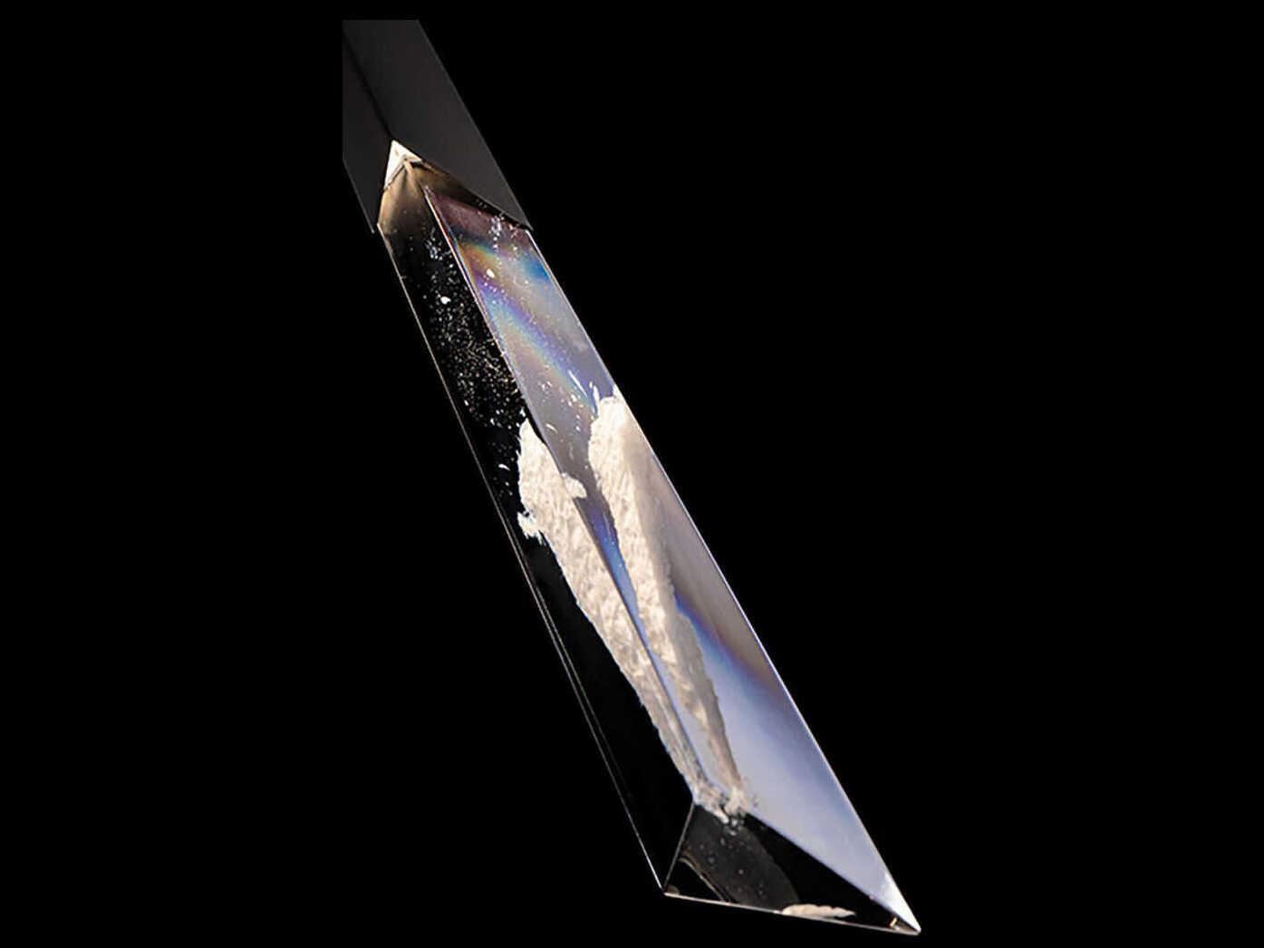 Schonbek Solitude 1-Light Antique Nickel Linear Mini Pendant