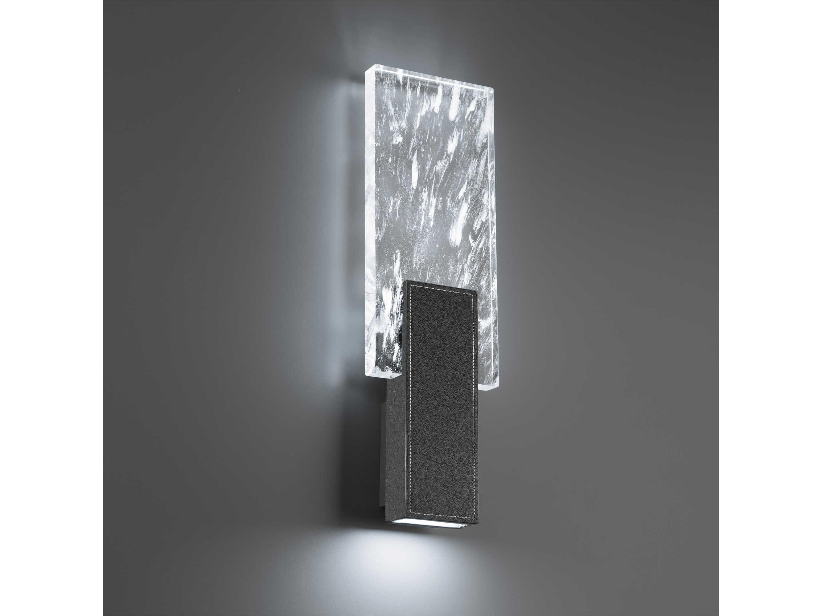 Schonbek Tryst 1-Light Black Wall Sconce