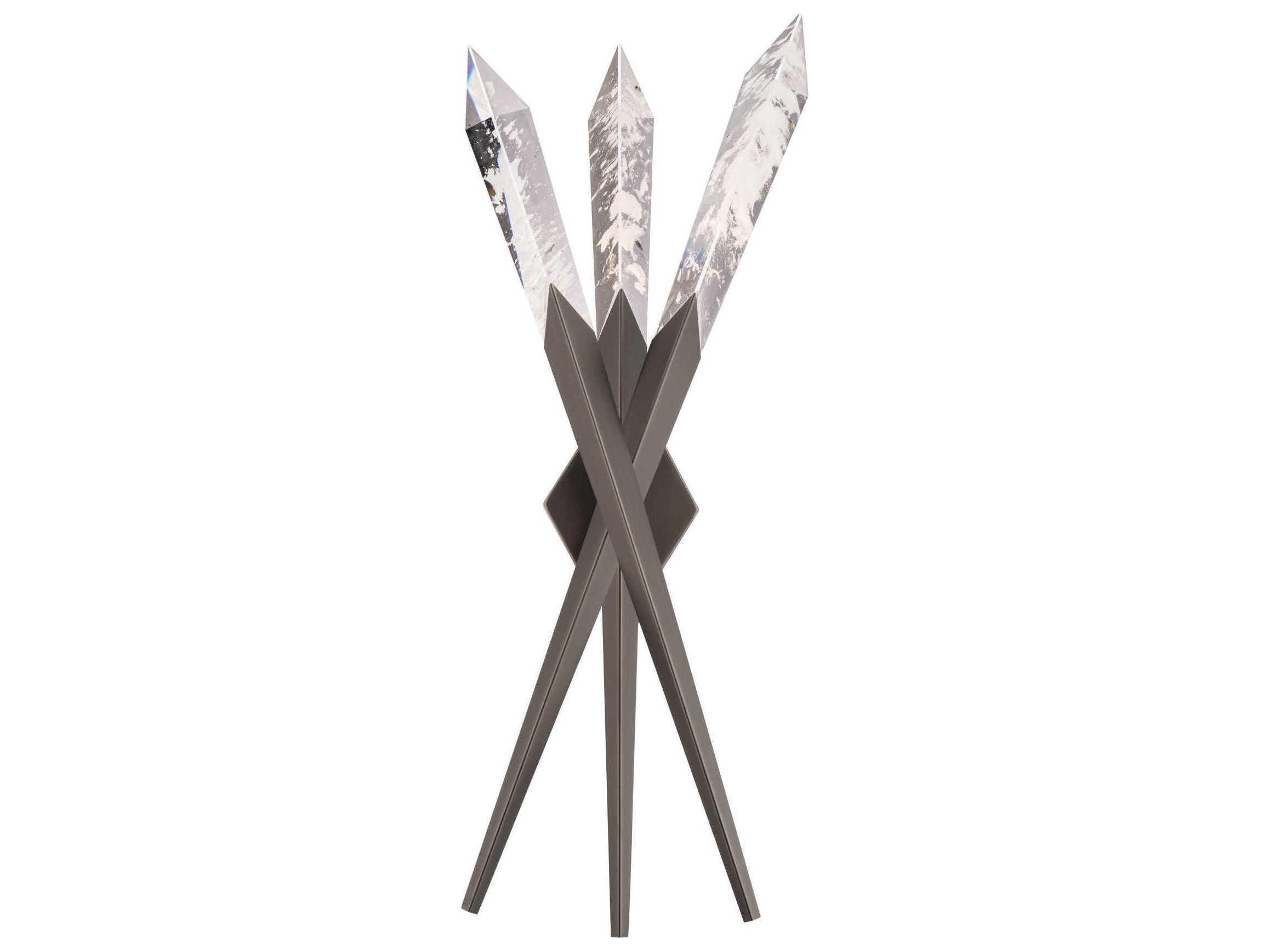 Schonbek Solitude 3-Light Antique Nickel Wall Sconce