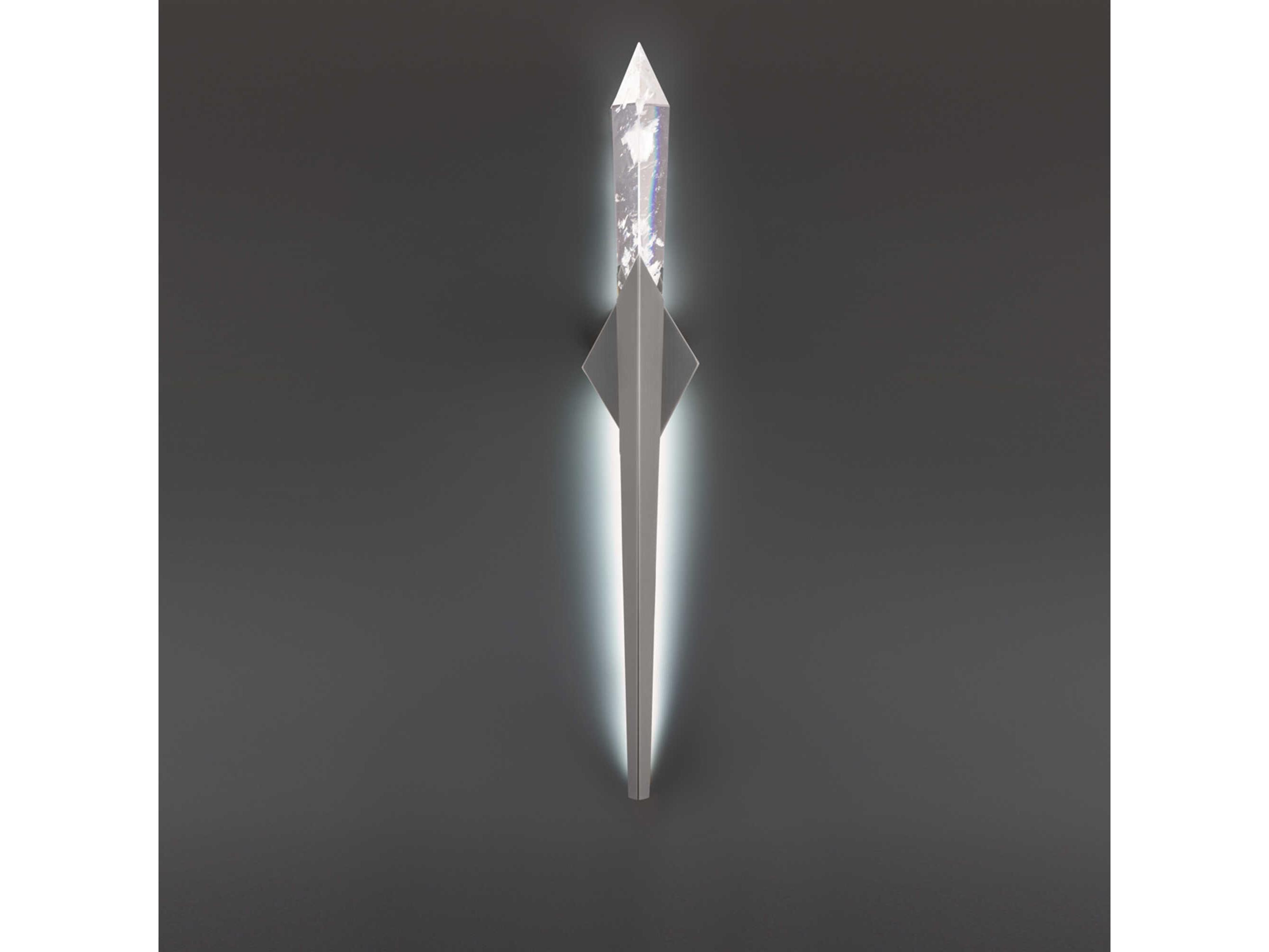 Schonbek Solitude 1-Light Antique Nickel Wall Sconce