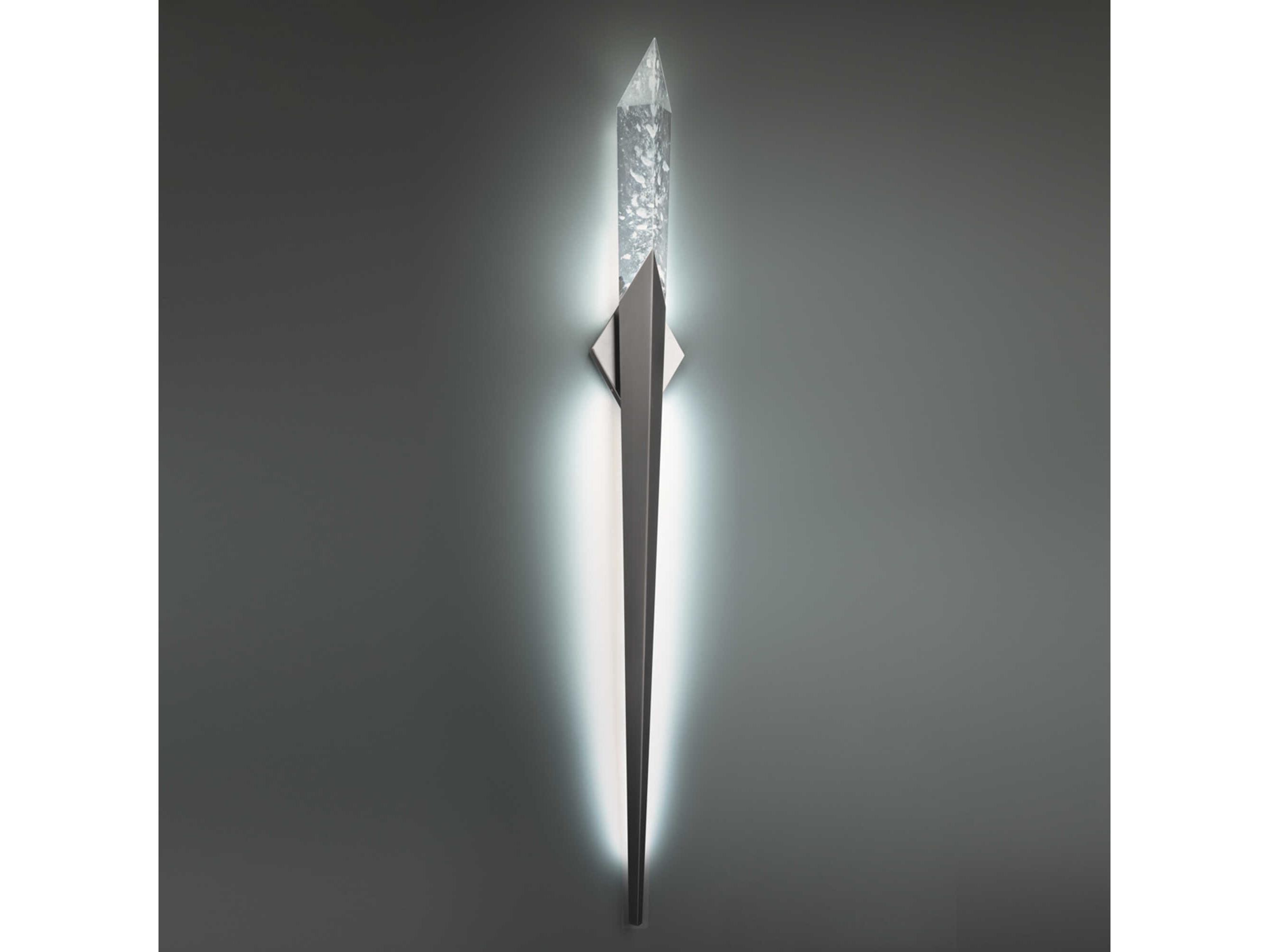 Schonbek Solitude 1-Light Antique Nickel Wall Sconce