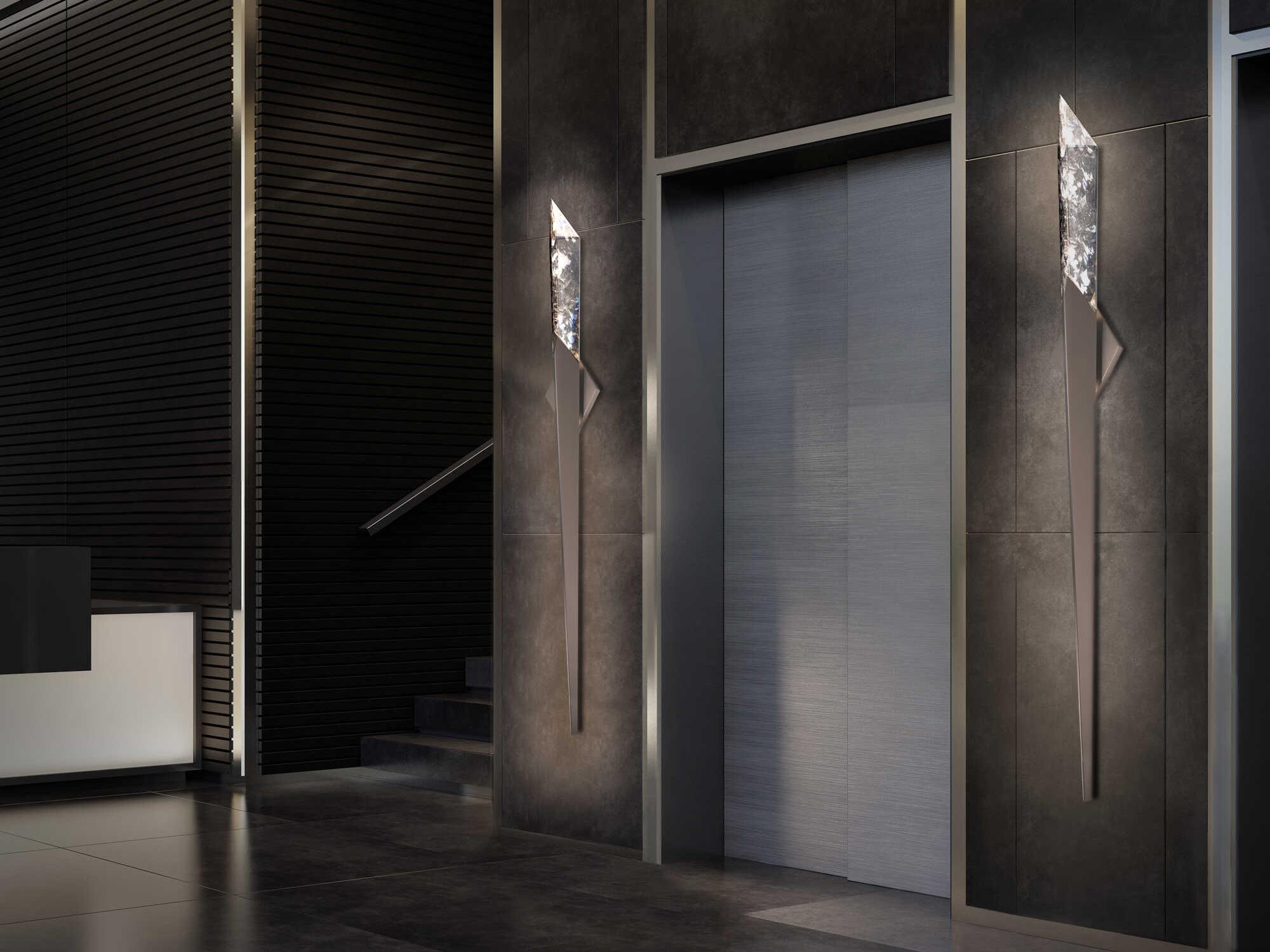 Schonbek Solitude 1-Light Antique Nickel Wall Sconce