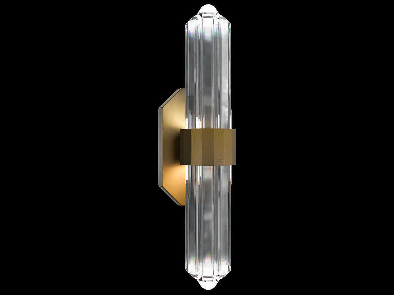 Schonbek Silo Aged Brass Wall Sconce