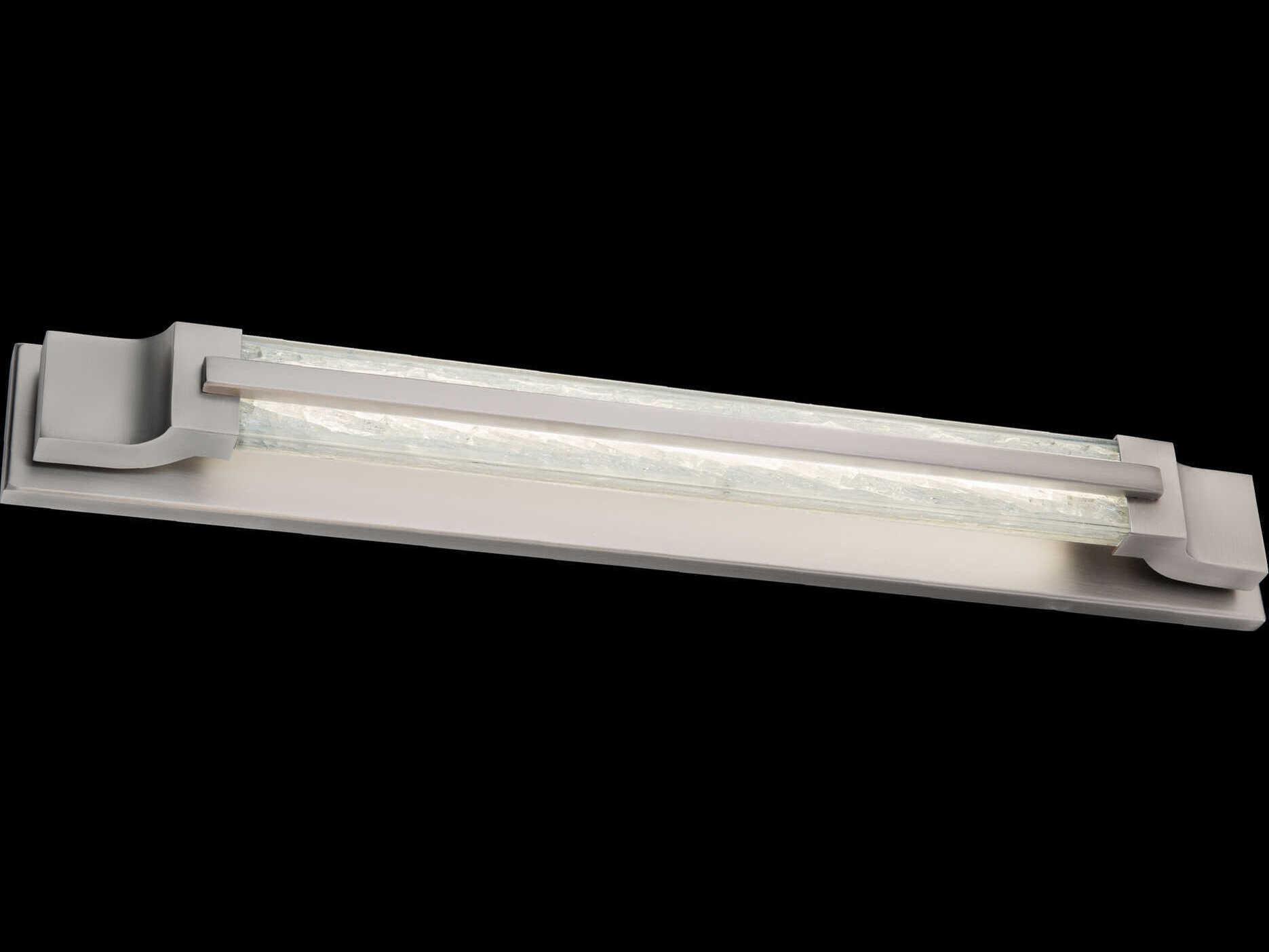 Schonbek Aberdeen 1-Light Brushed Nickel Vanity Light