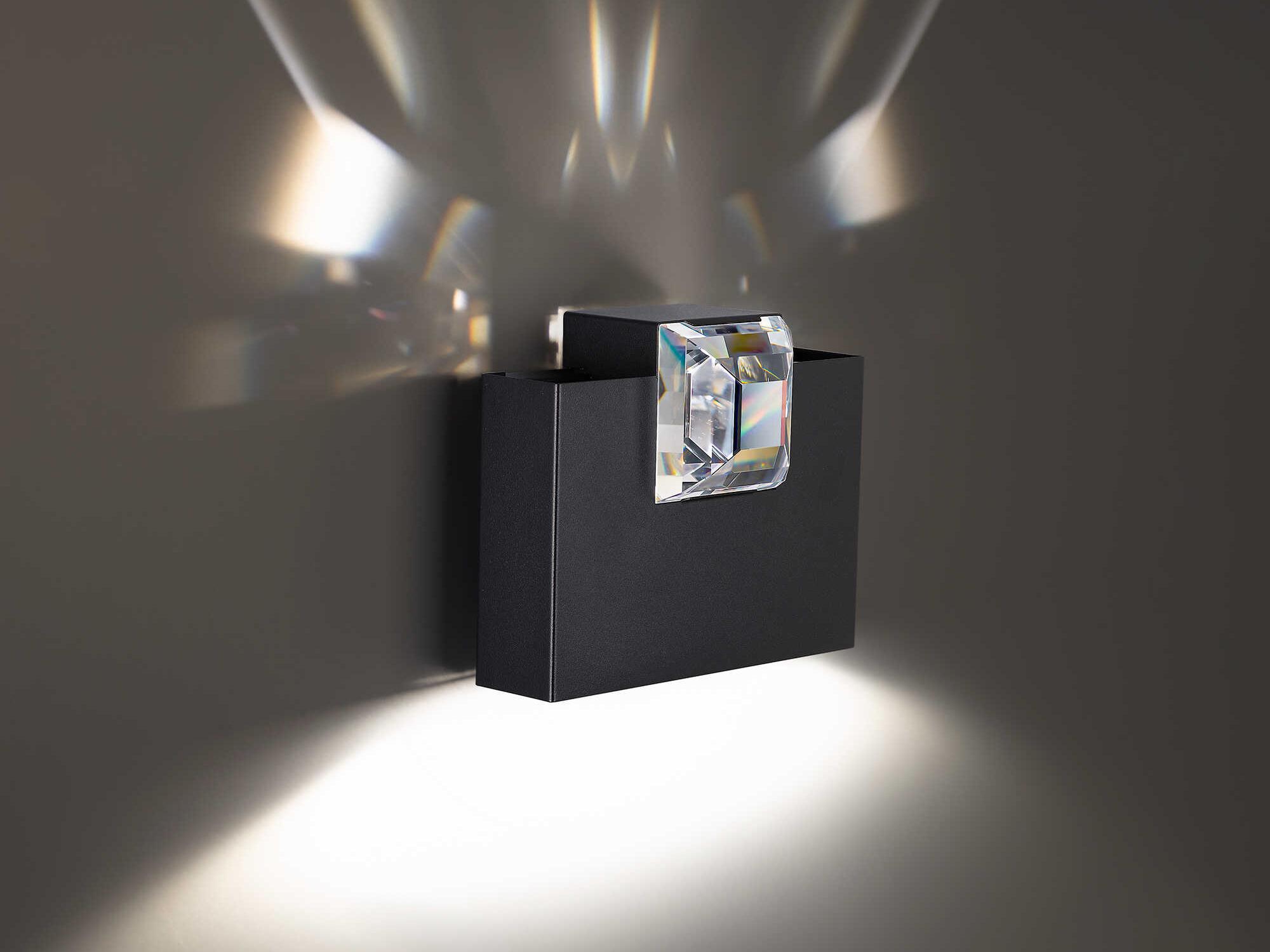 Schonbek Madison 1-Light Black Wall Sconce