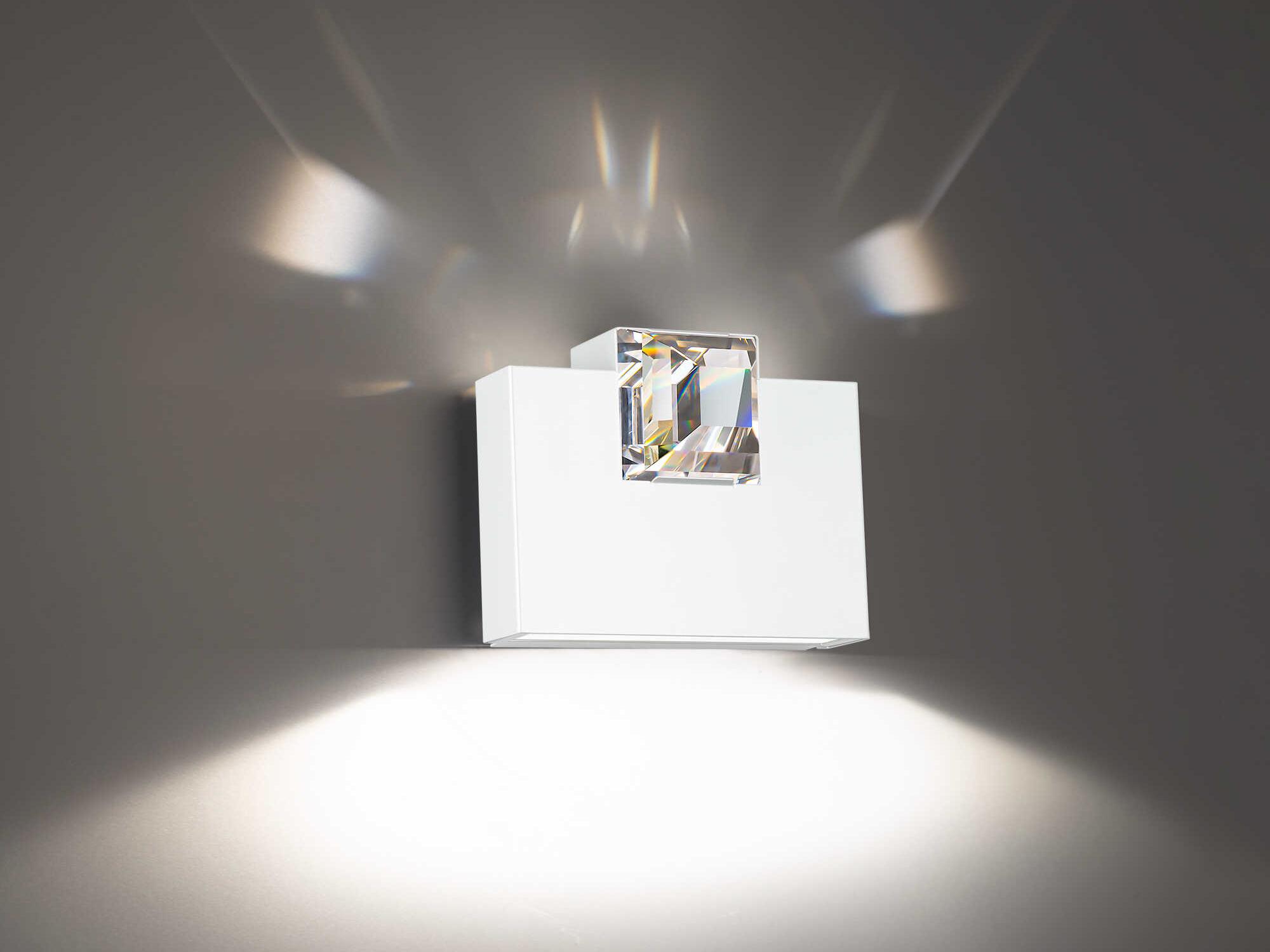 Schonbek Madison 1-Light White Wall Sconce