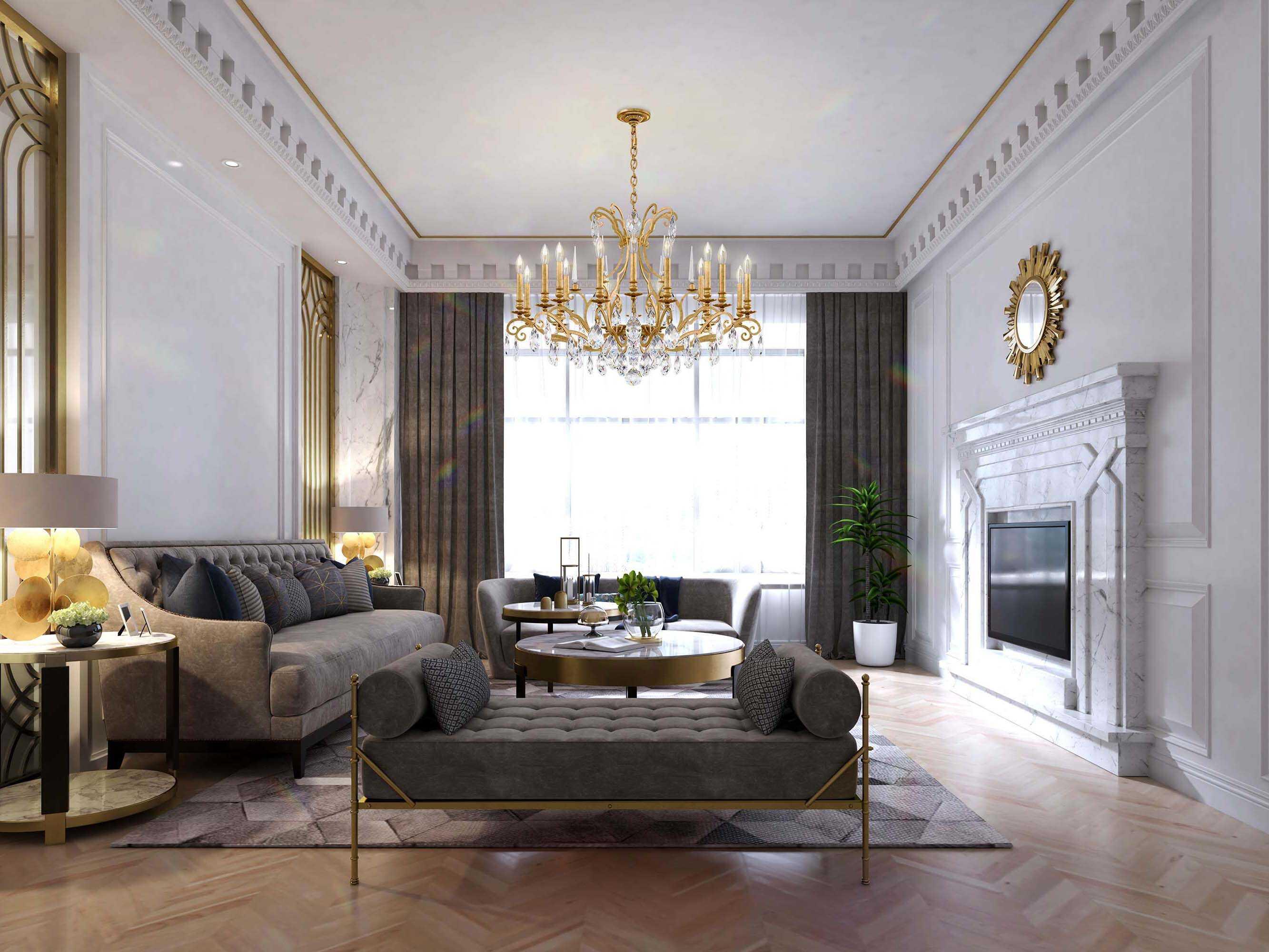 Schonbek Renaissance Nouveau 18-Light8-Light Antique Silver Crystal Candelabra Chandelier