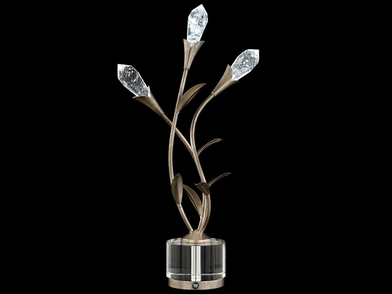 Schonbek Secret Garden Silver Buffet Lamp