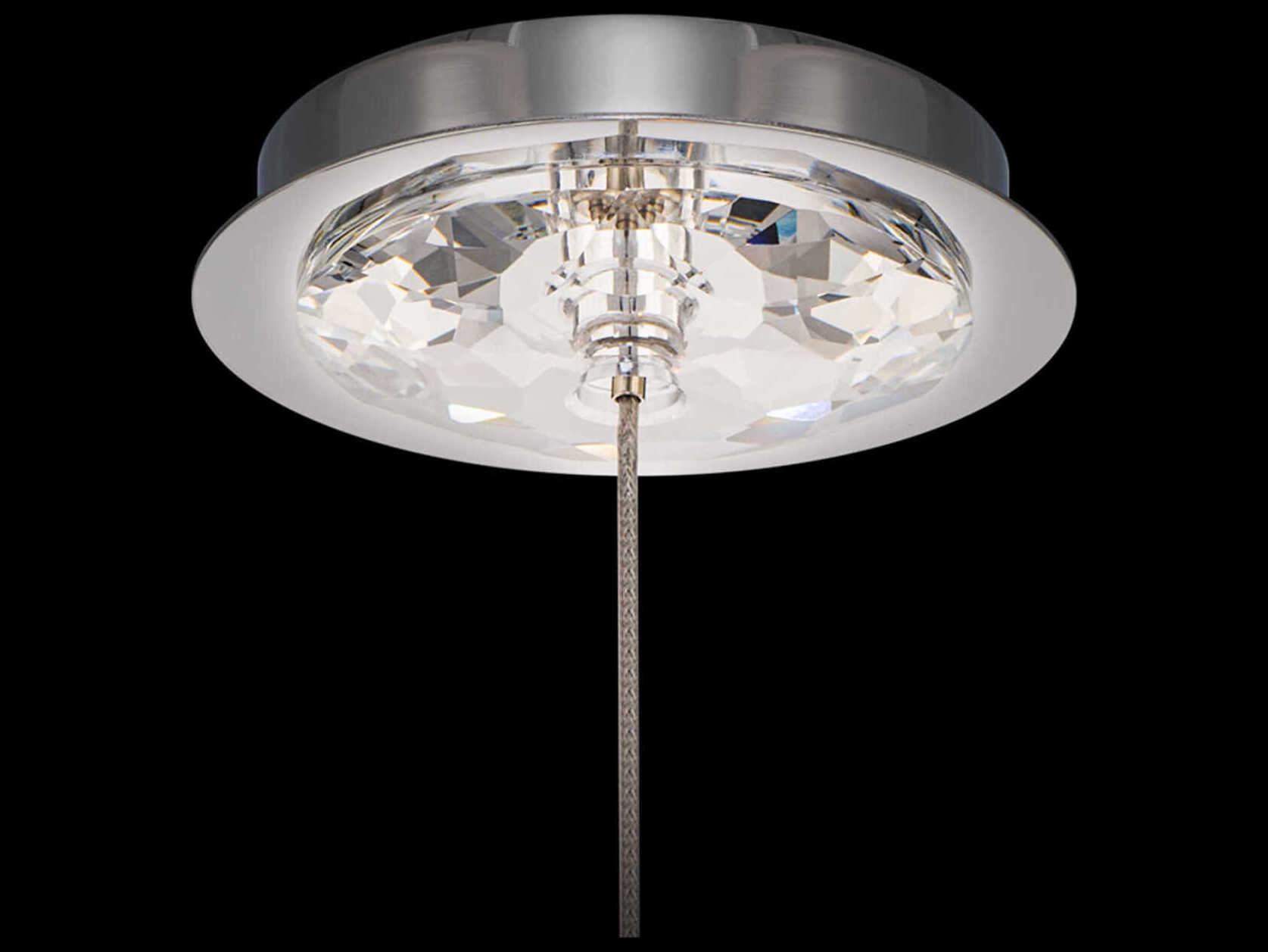 Schonbek Verve Stainless Steel Clear Linear Mini Pendant