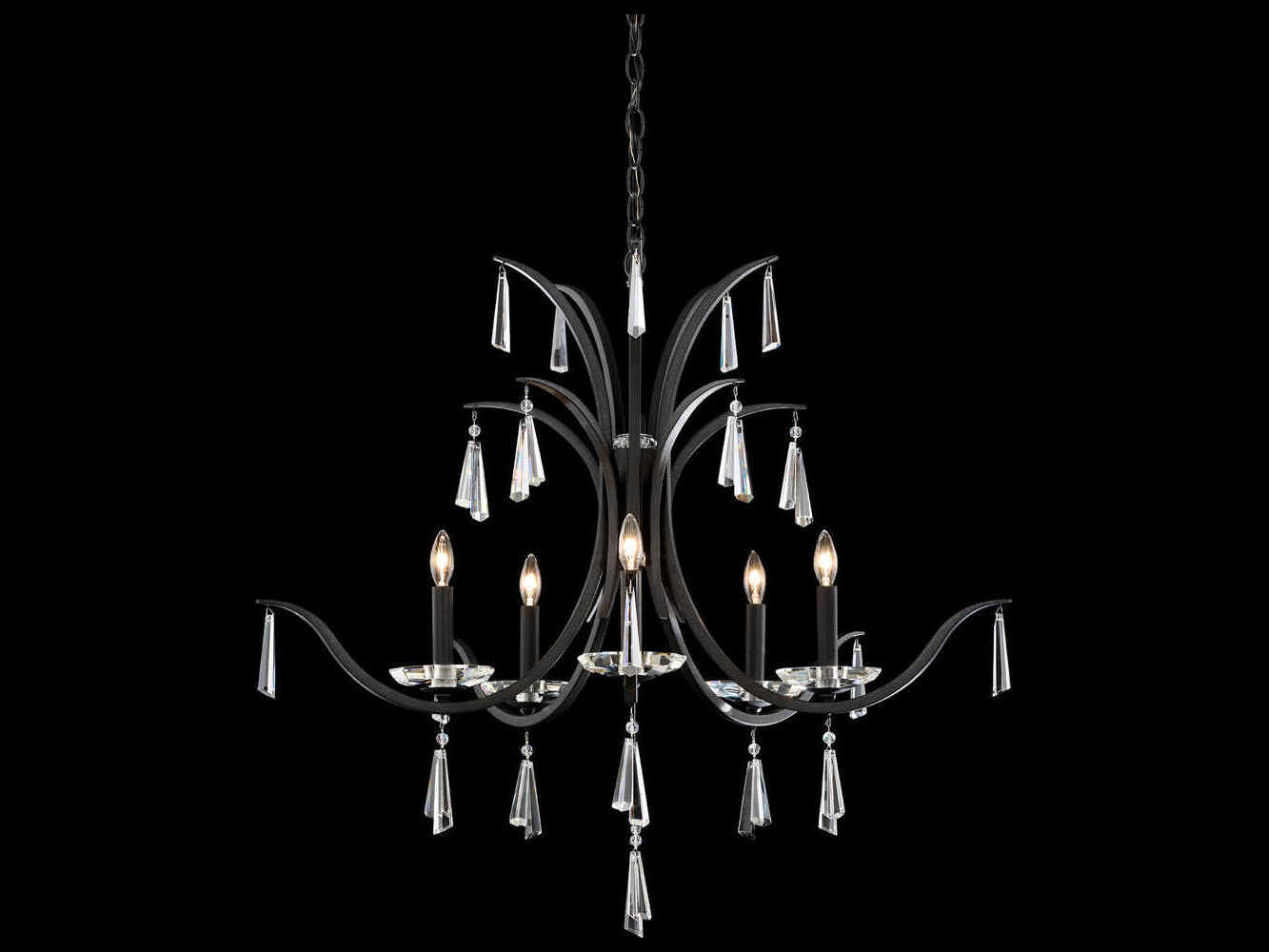 Schonbek Tinsley 5-Light Traditional Candelabra Chandelier
