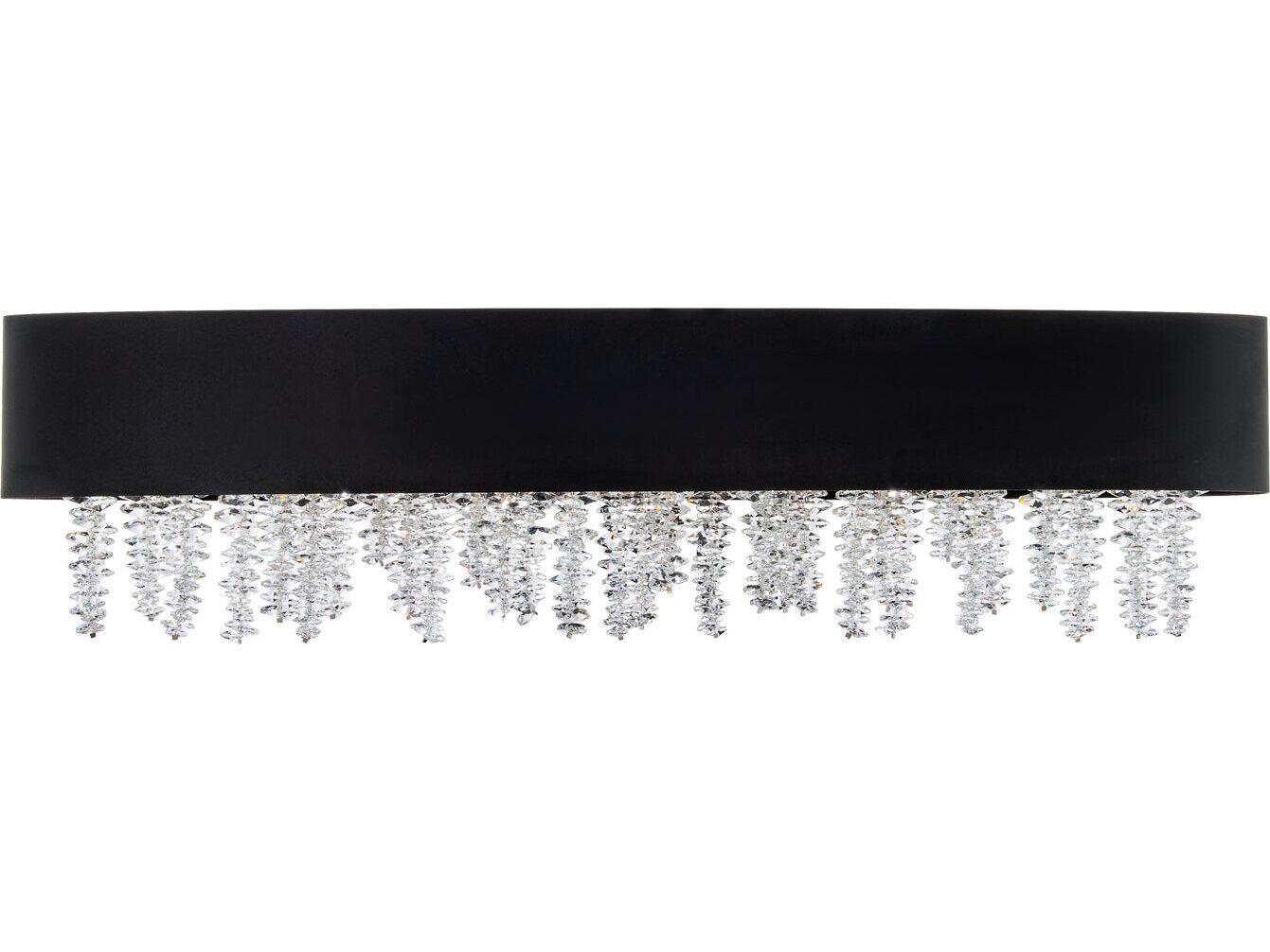 Schonbek Soleil 1-Light Black Crystal LED Vanity Light