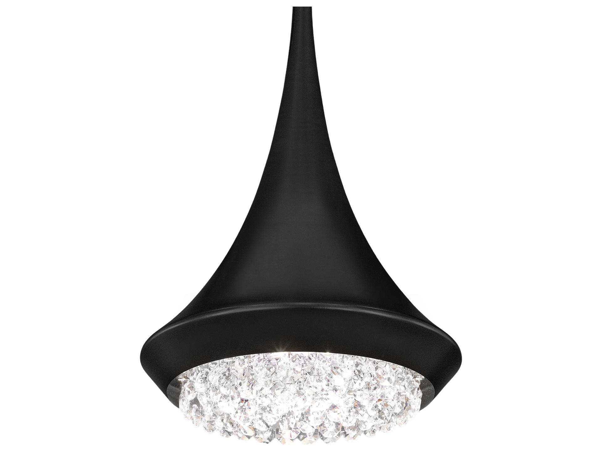 Schonbek Verita 1-Light Black Crystal LED Linear Pendant