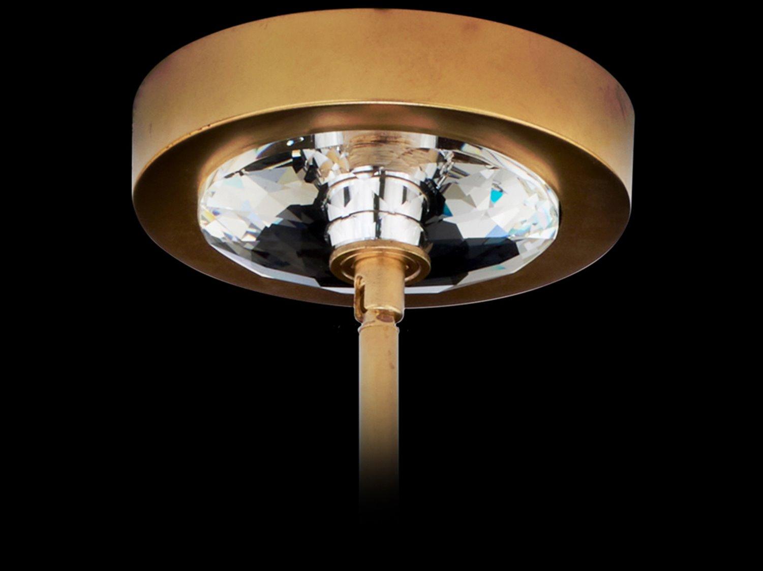 Schonbek Calliope Brass Island Pendant