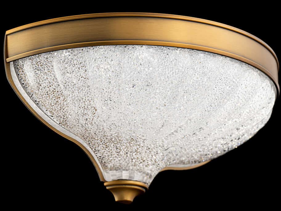 Schonbek Roma Aged Brass Wall Sconce