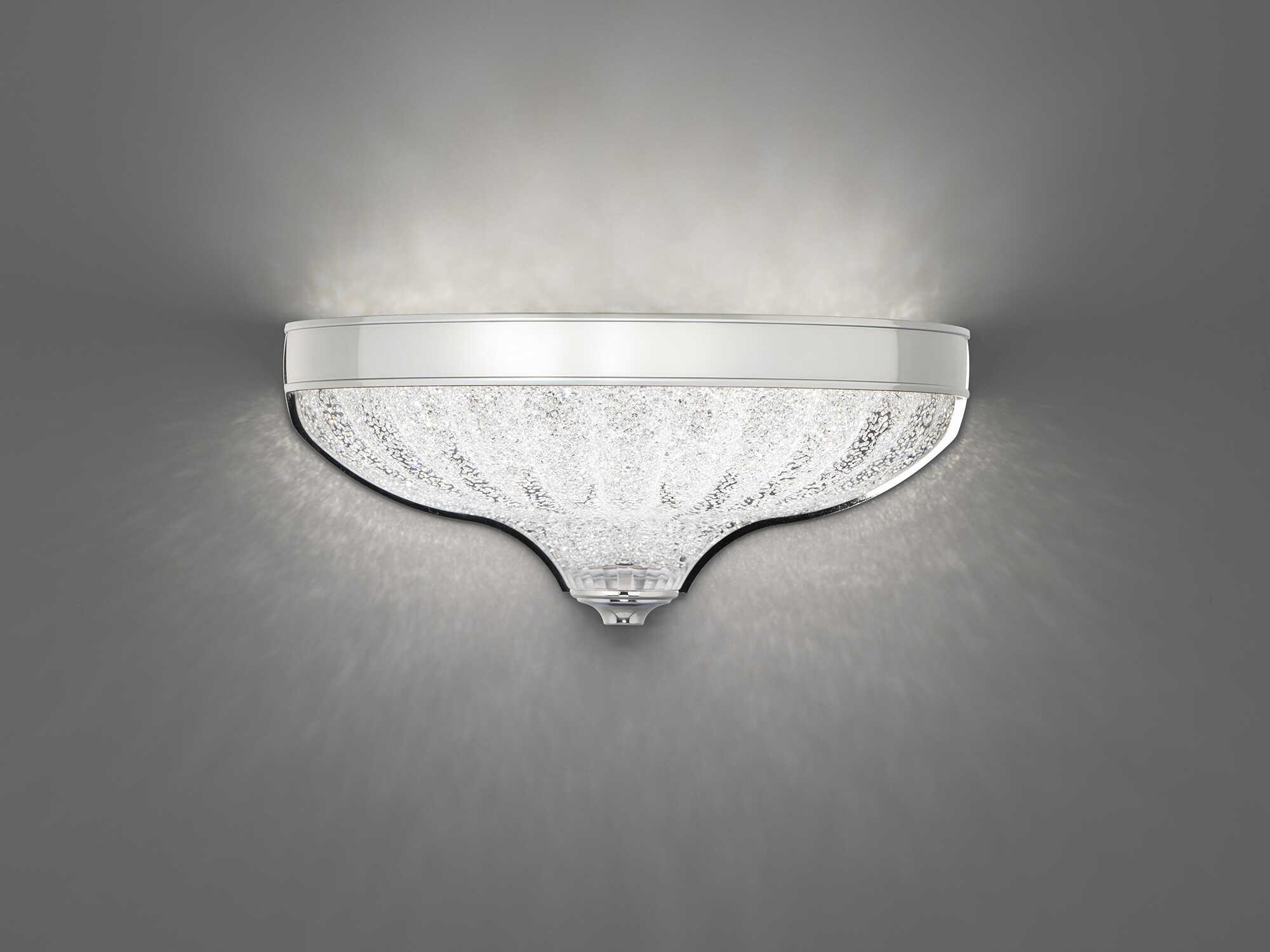 Schonbek Roma Polished Chrome Wall Sconce