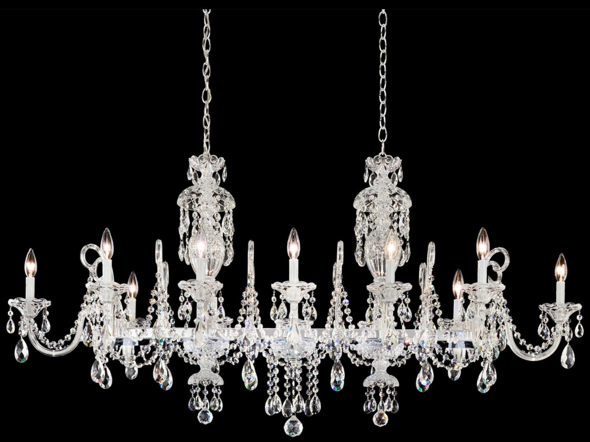 Schonbek Sterling 12-Light Island Pendant