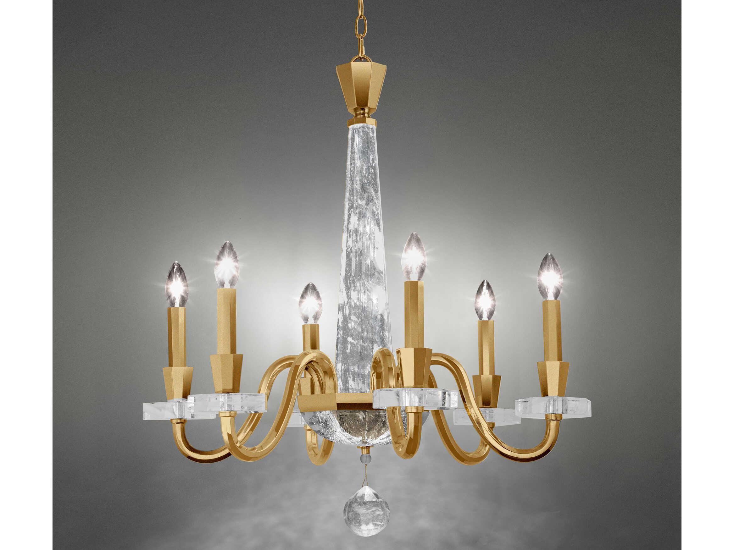 Schonbek Amadeus 6-Light Candelabra Chandelier