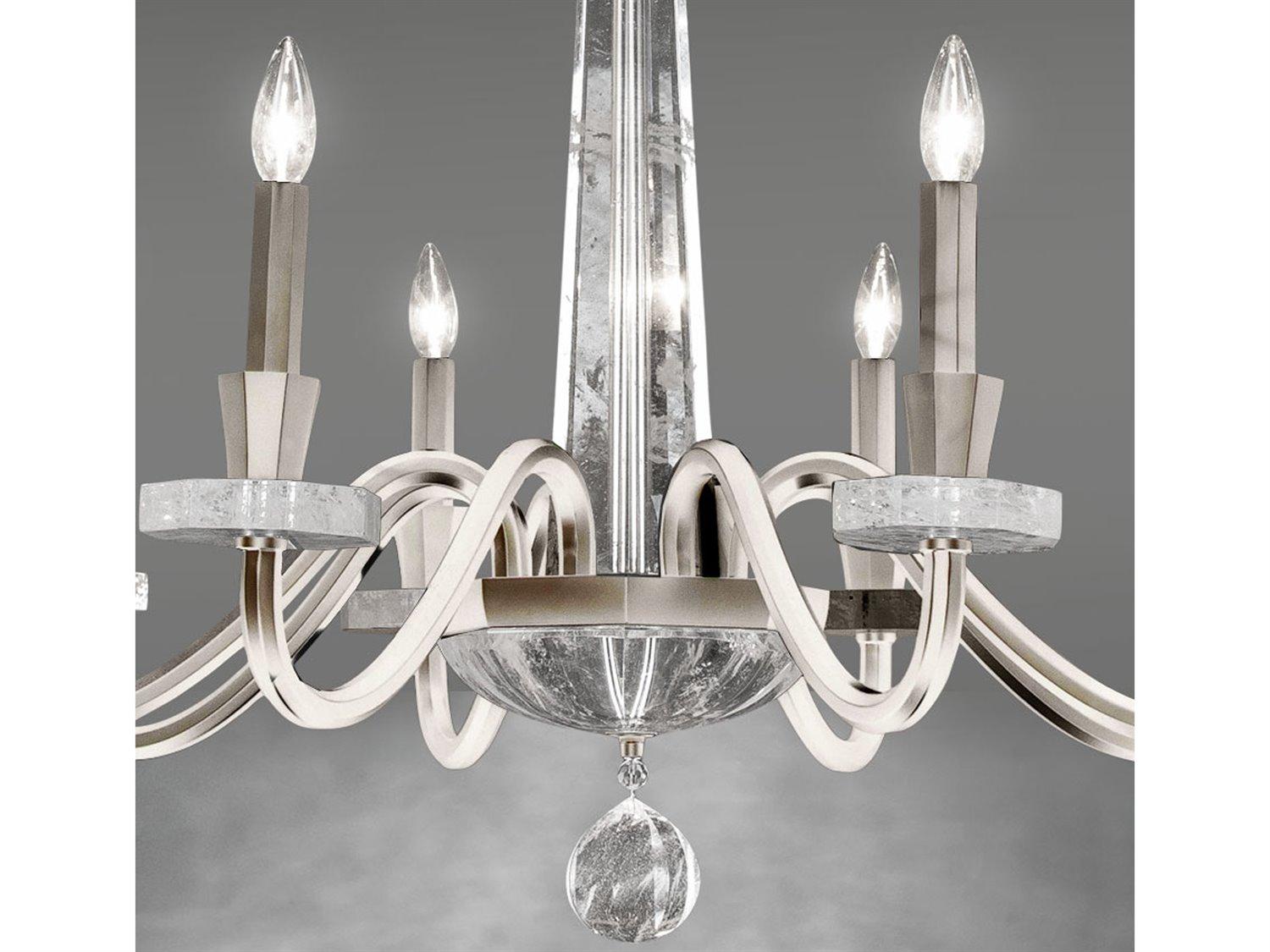 Schonbek Amadeus 8-Light Candelabra Chandelier