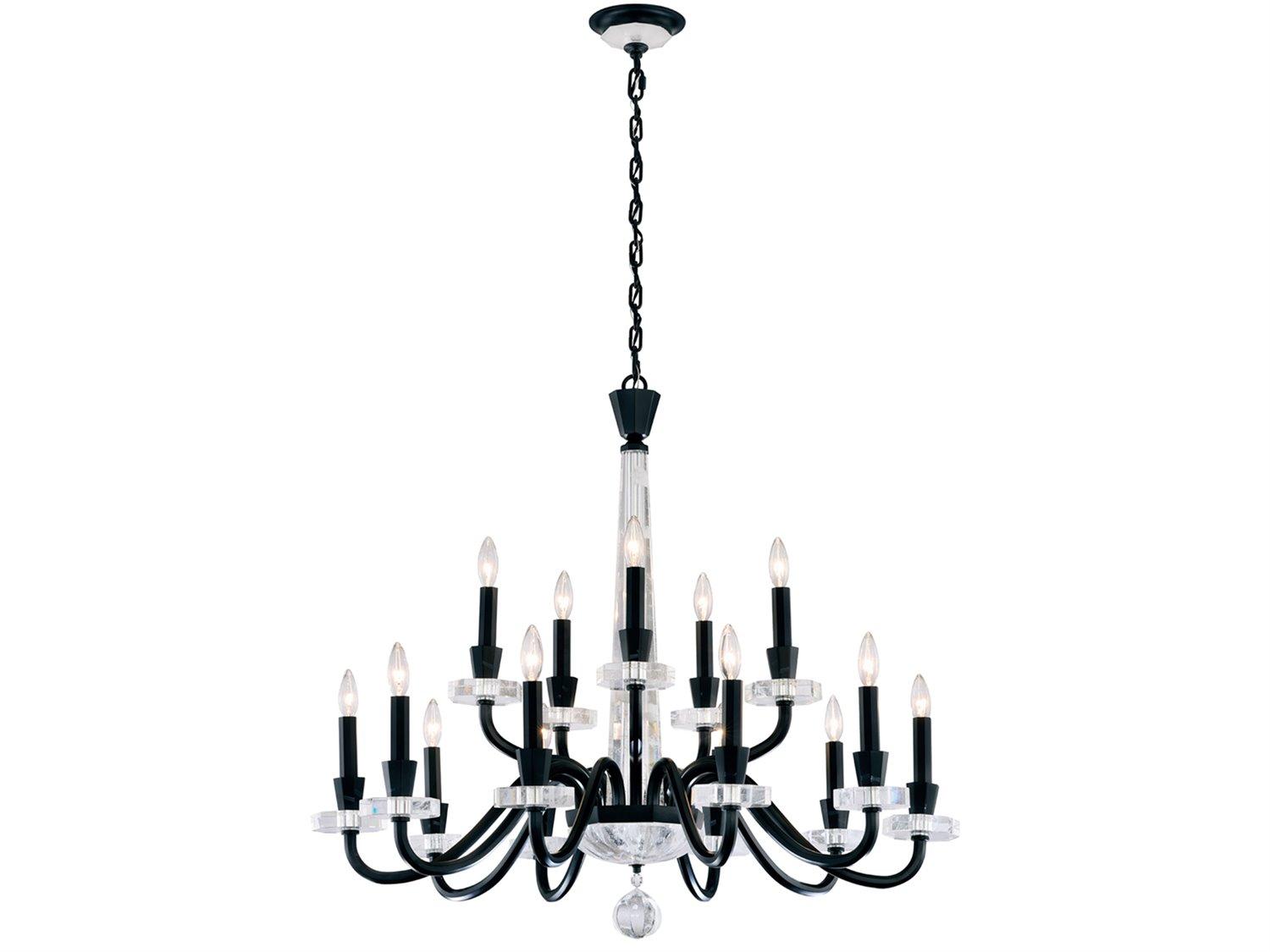 Schonbek Amadeus 15-Light Candelabra Chandelier