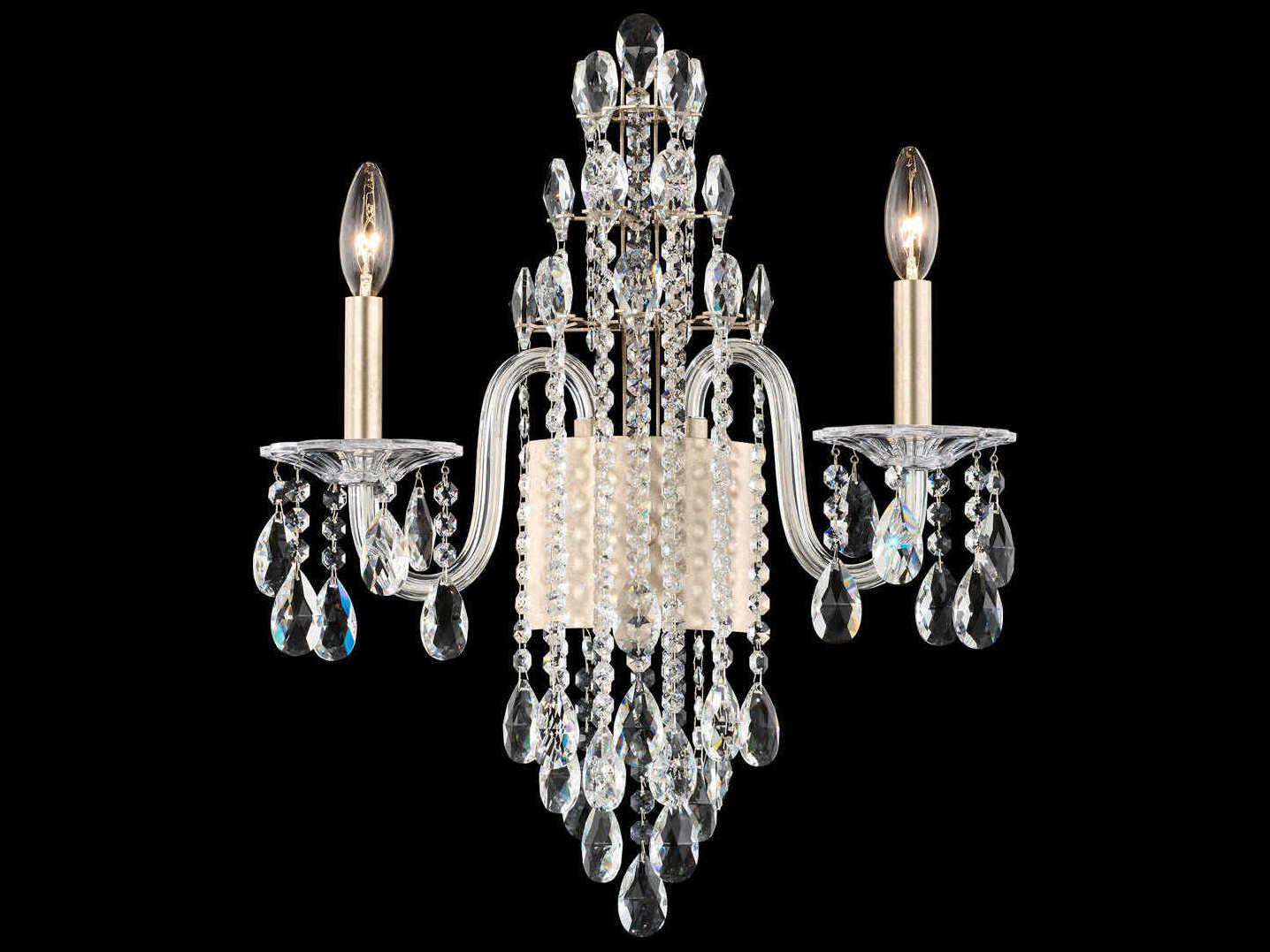 Schonbek Rainier 2-Light Traditional Wall Sconce