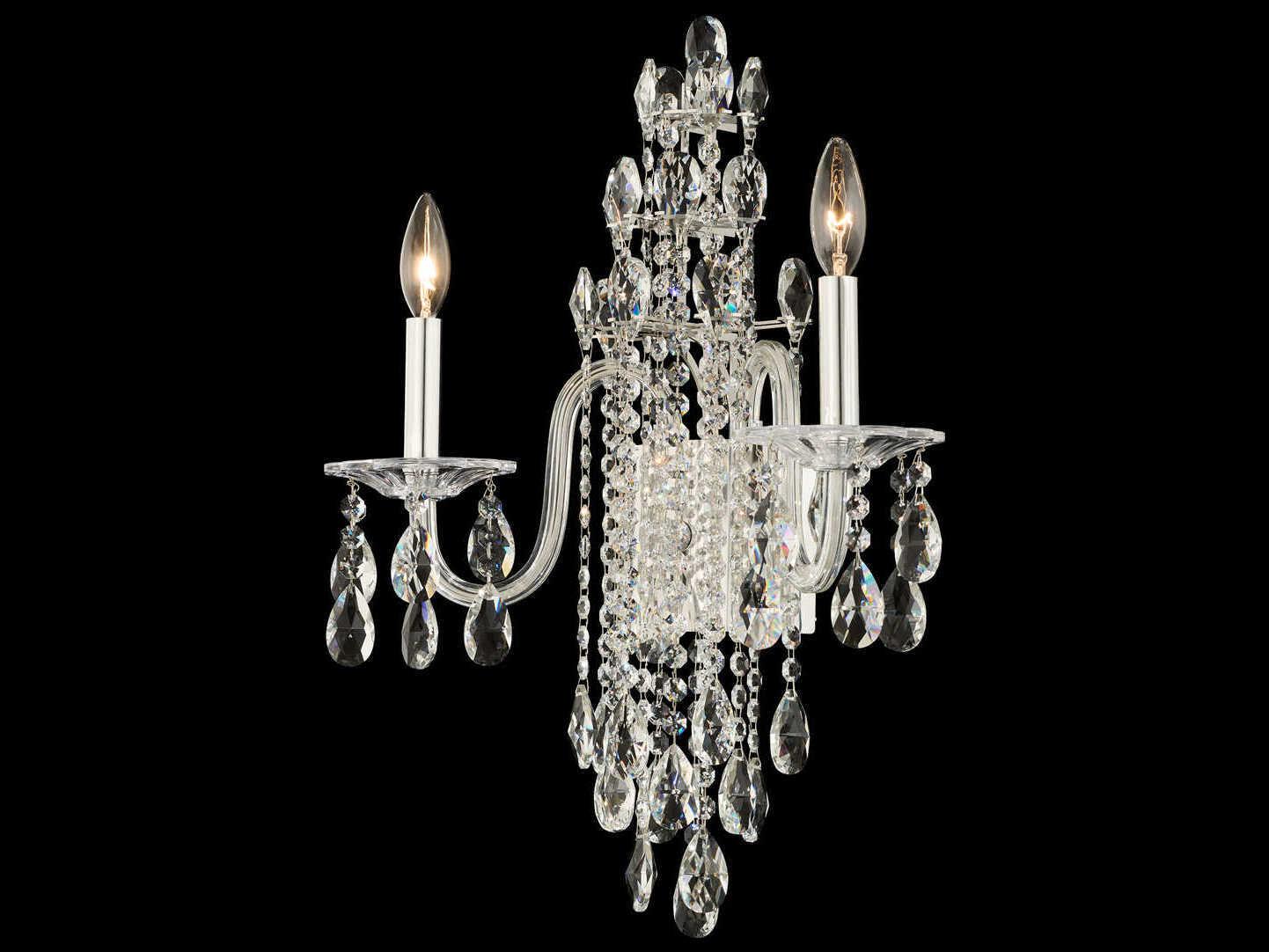 Schonbek Rainier 2-Light Traditional Wall Sconce