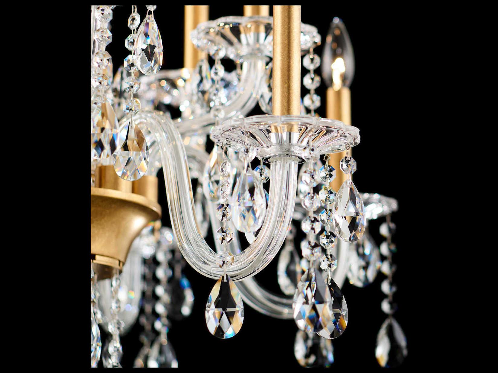 Schonbek Rainier 12-Light Traditional Candelabra Chandelier