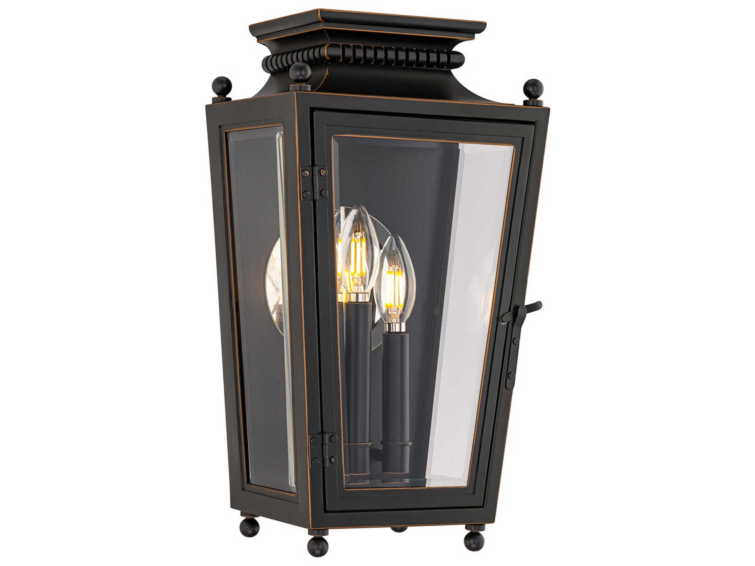 Schonbek Milton 3-Light Outdoor Wall Light