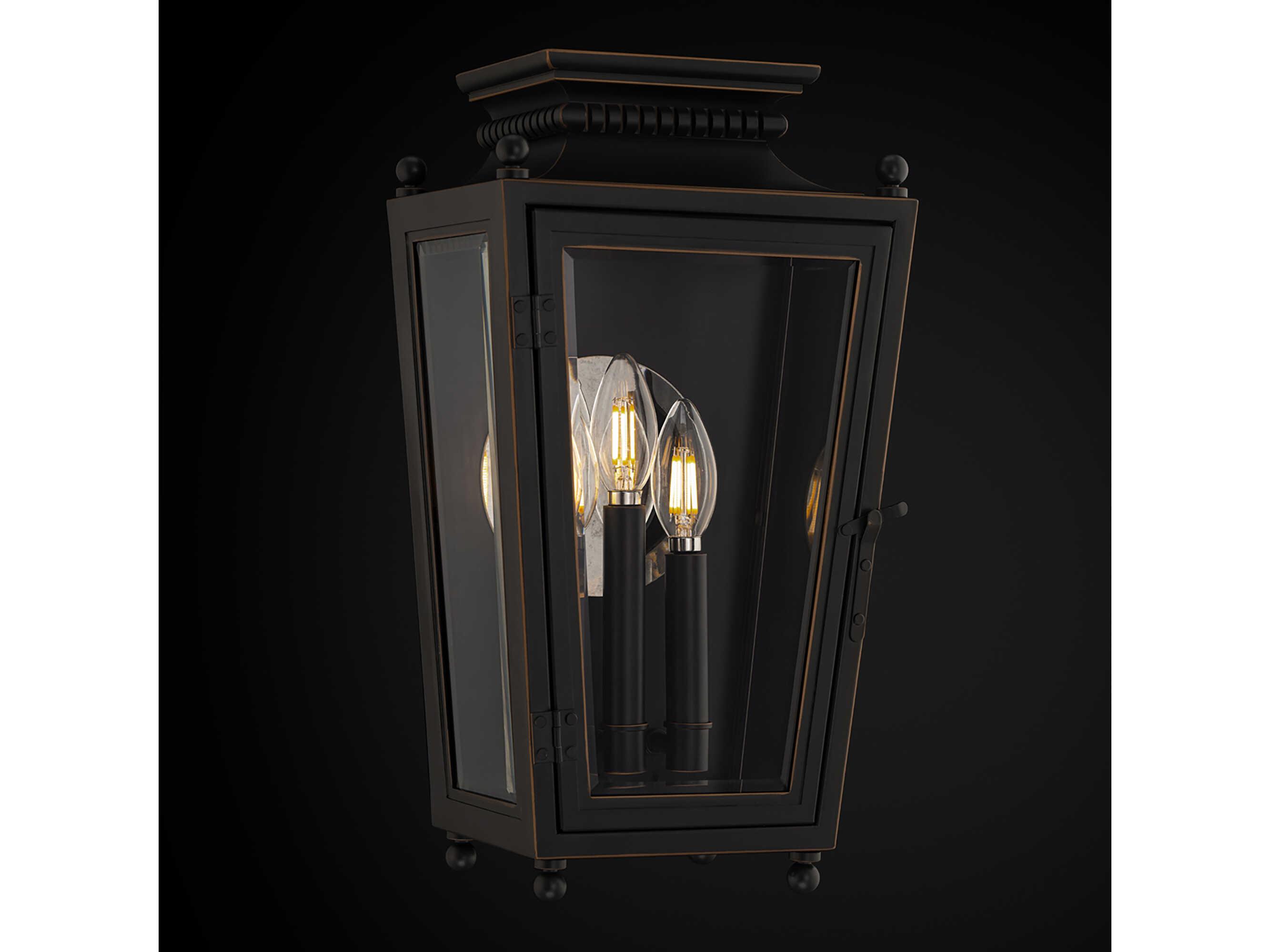 Schonbek Milton 3-Light Outdoor Wall Light