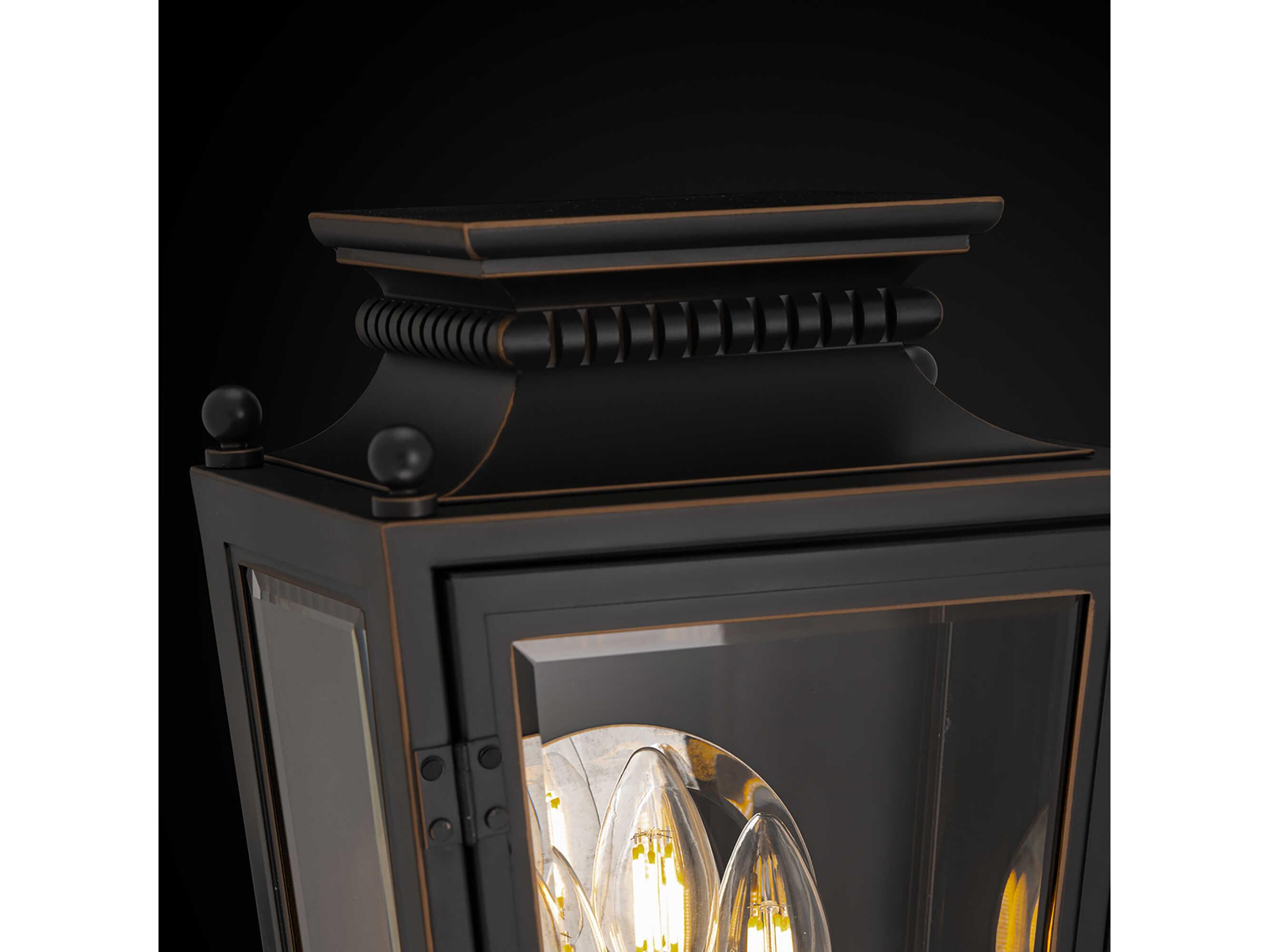 Schonbek Milton 3-Light Outdoor Wall Light