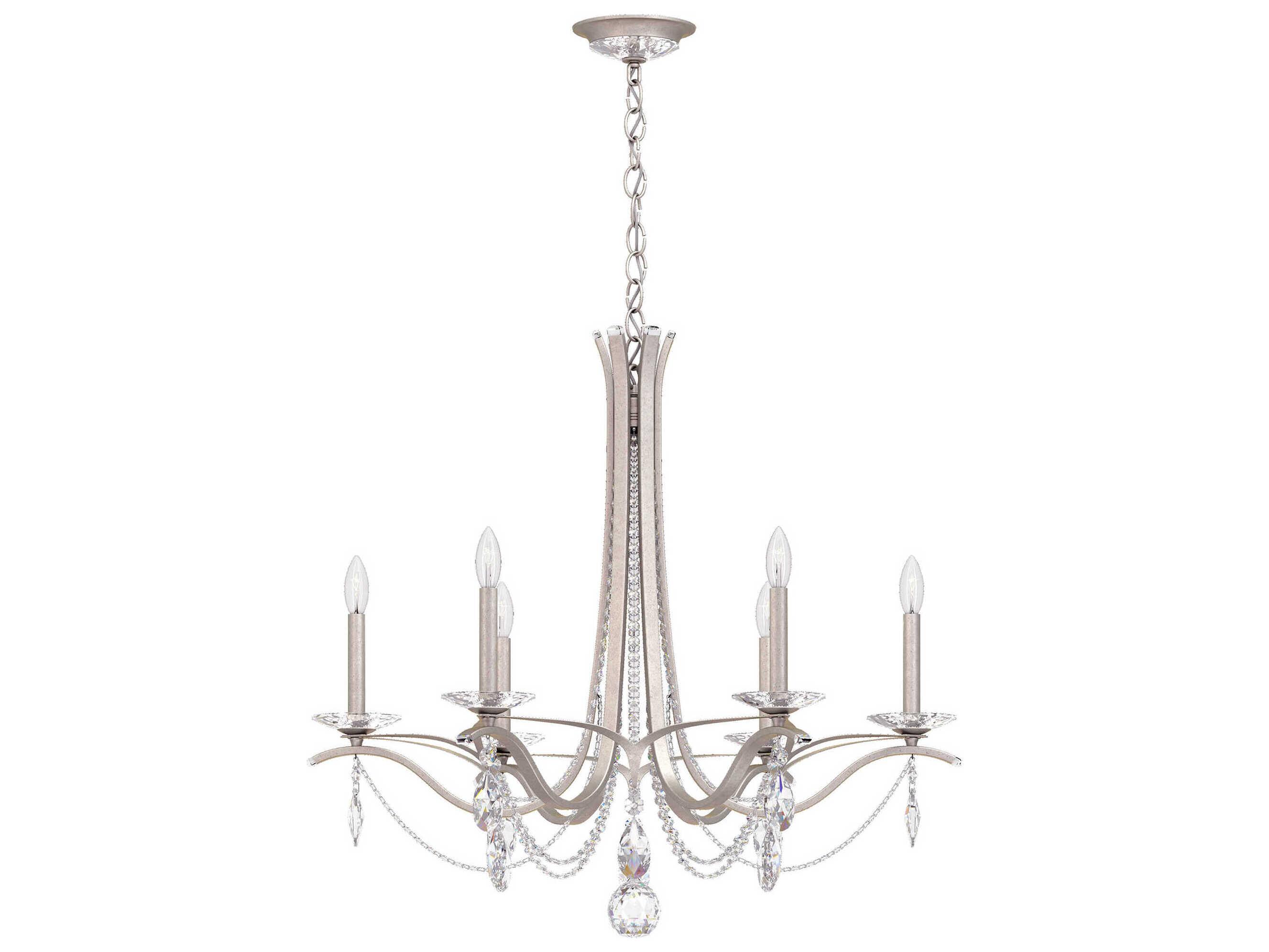 Schonbek Vesca 6-Light Bronze Crystal Chandelier