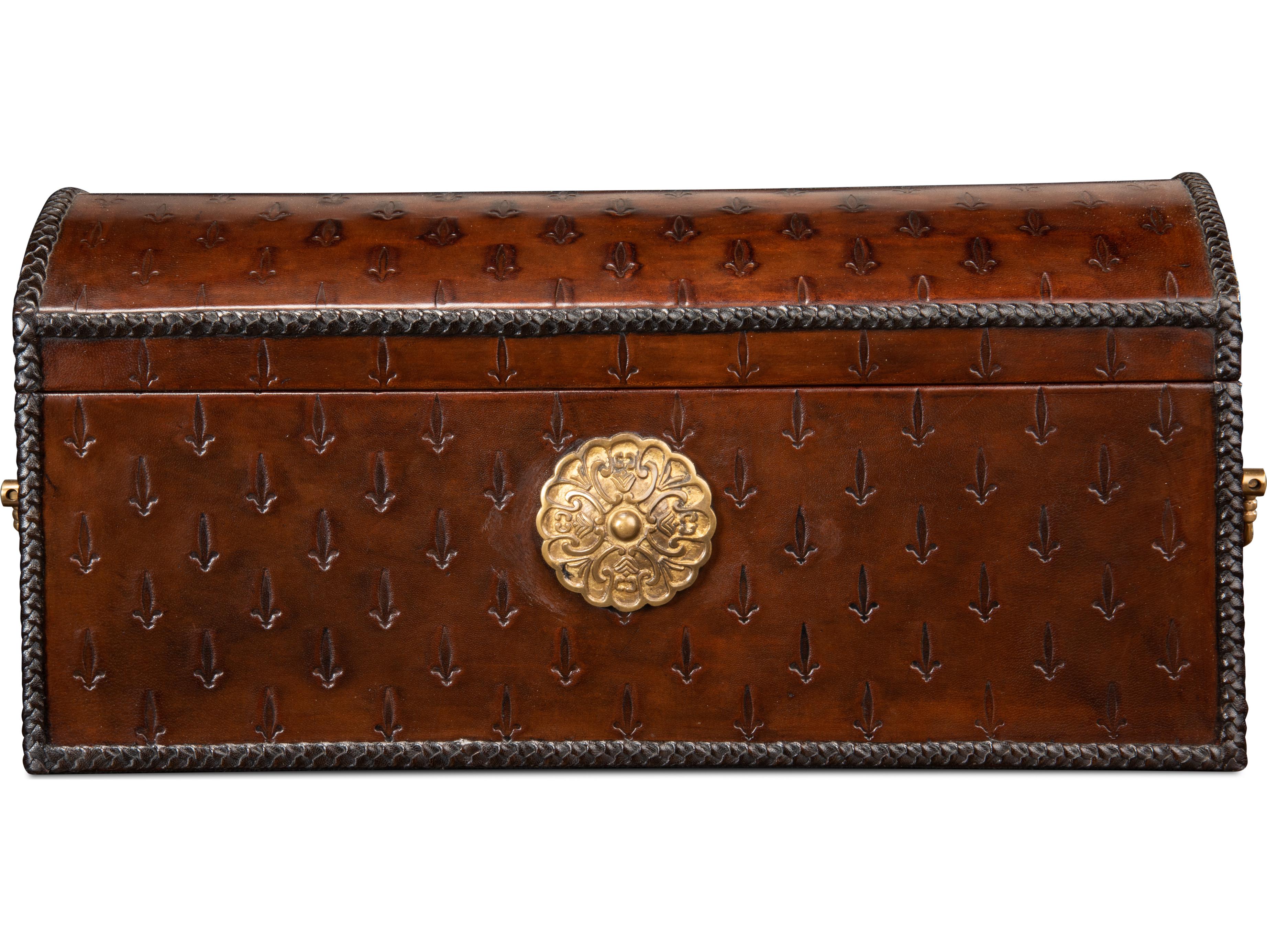 Sarreid Ltd Baron's Leather Box