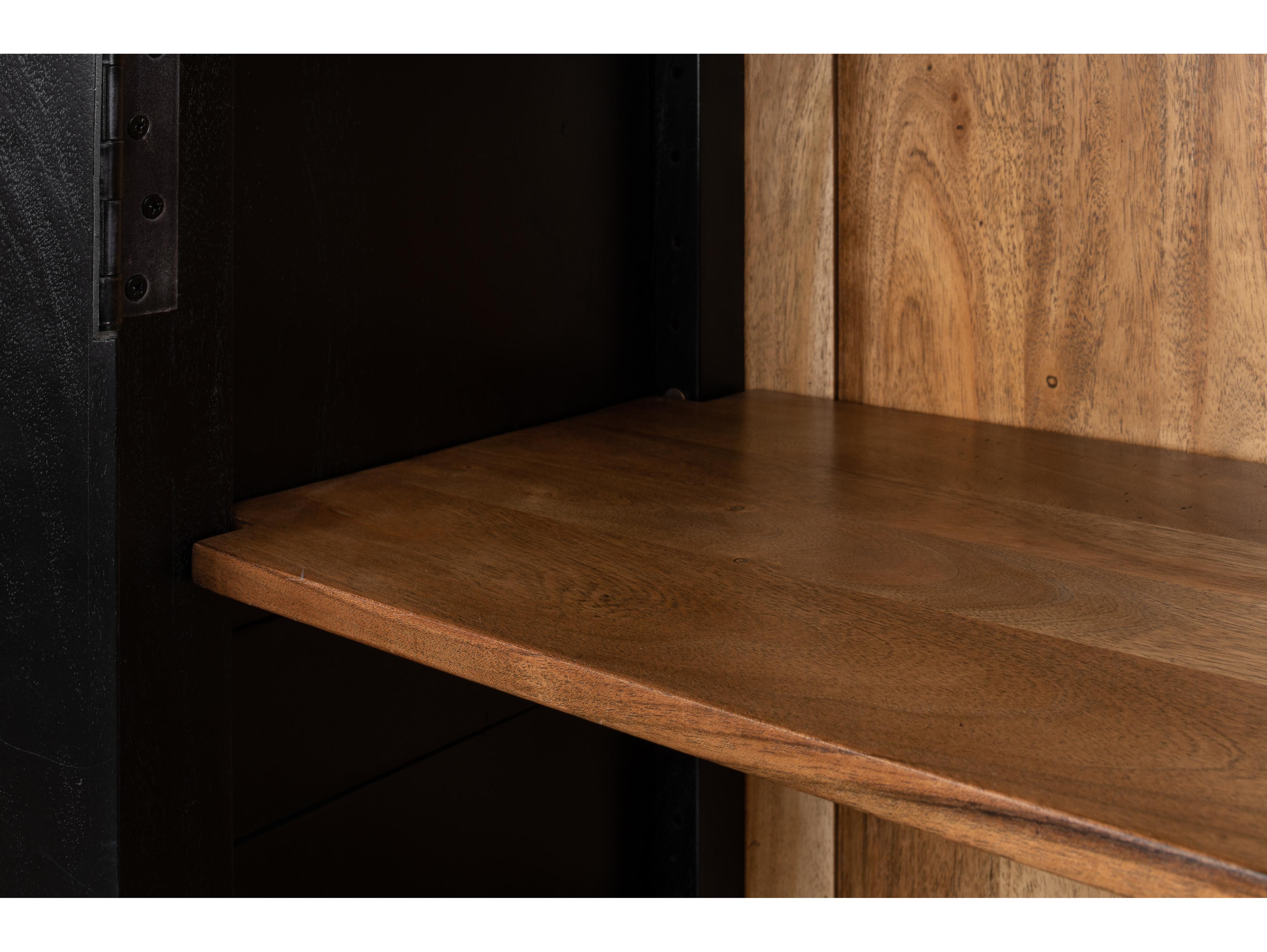 Sarreid Ltd Bookcase In Ebony Finish