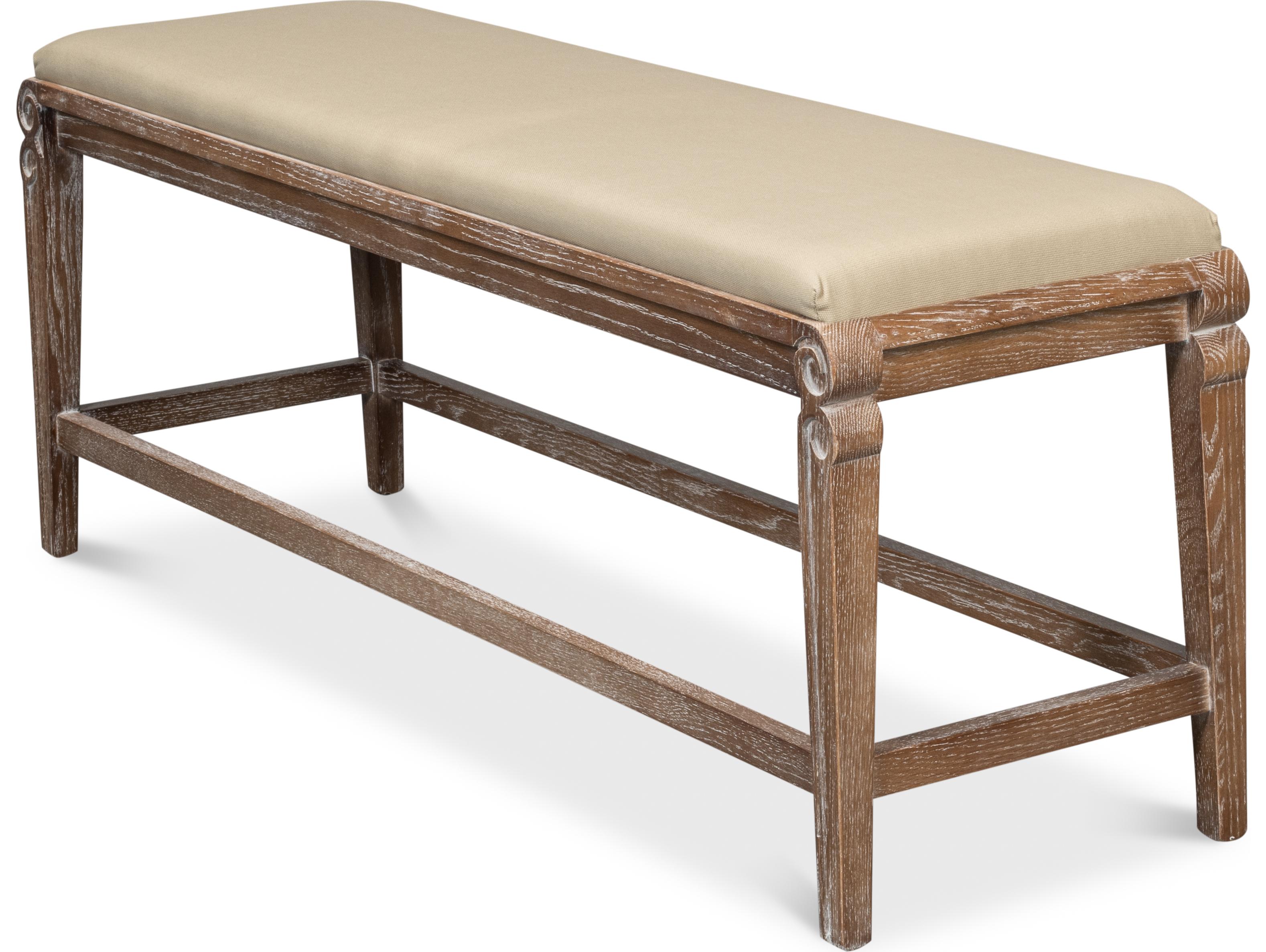 Sarreid Ltd Smith Building Parlor Bench