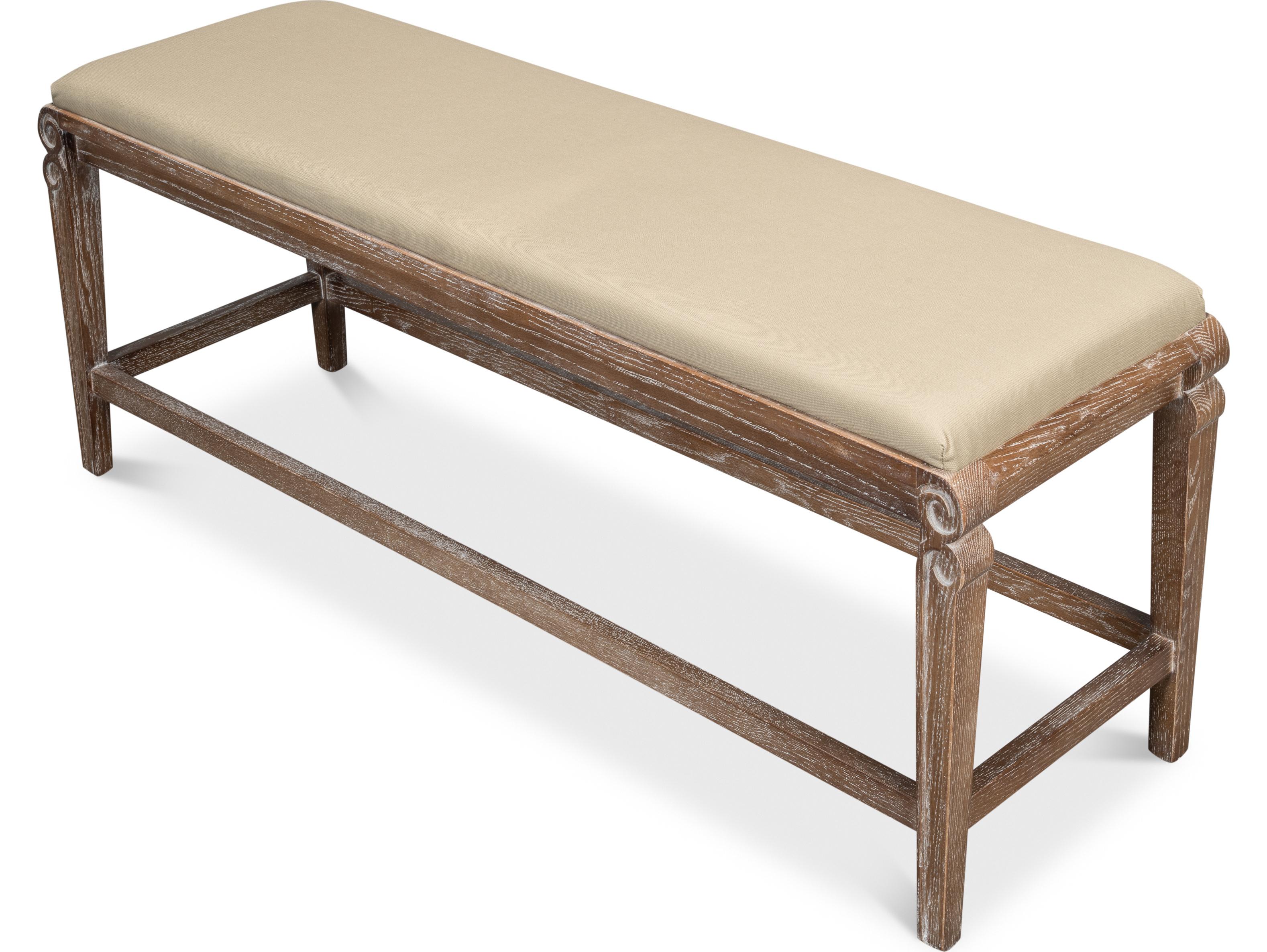 Sarreid Ltd Smith Building Parlor Bench