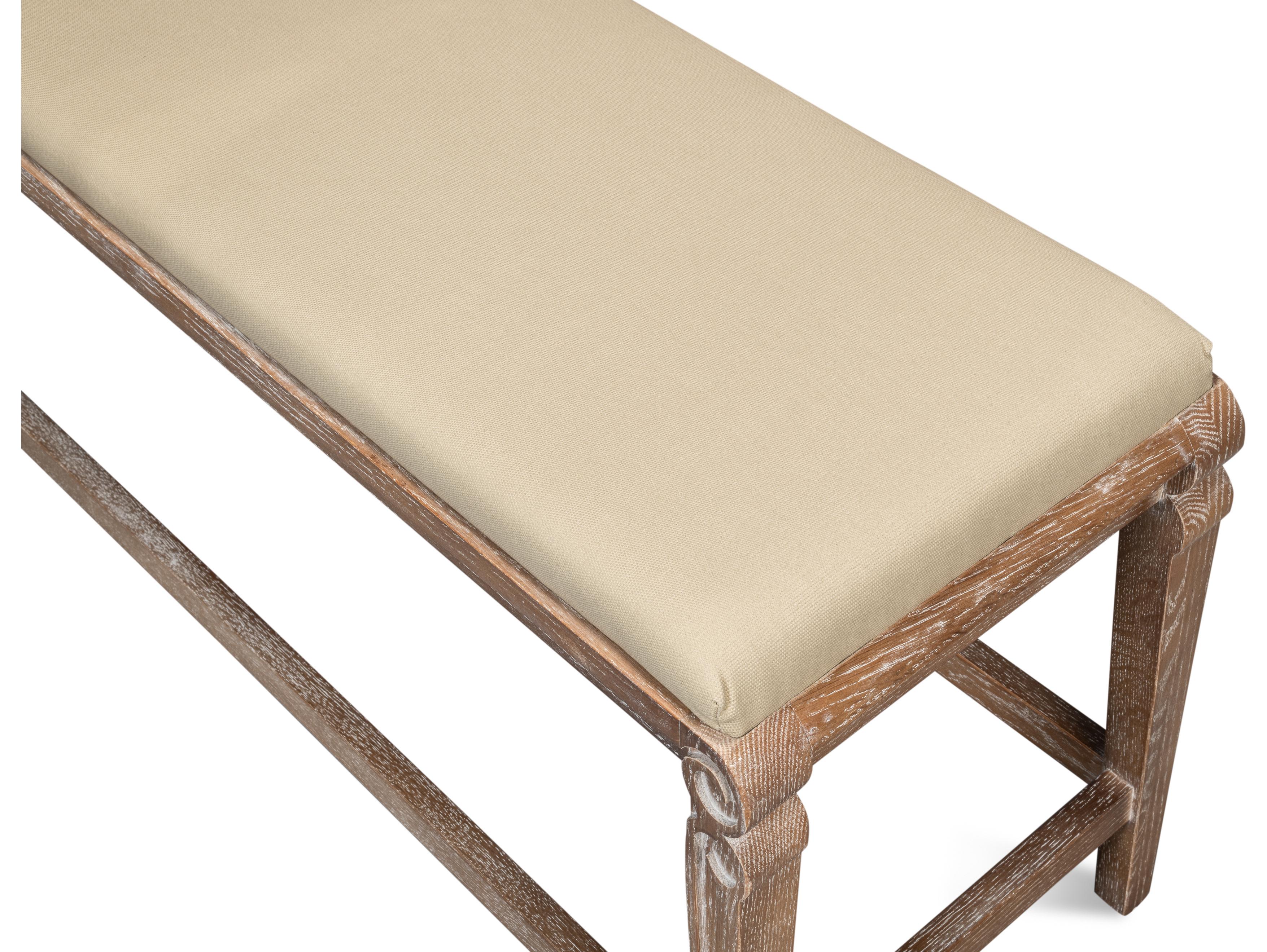 Sarreid Ltd Smith Building Parlor Bench