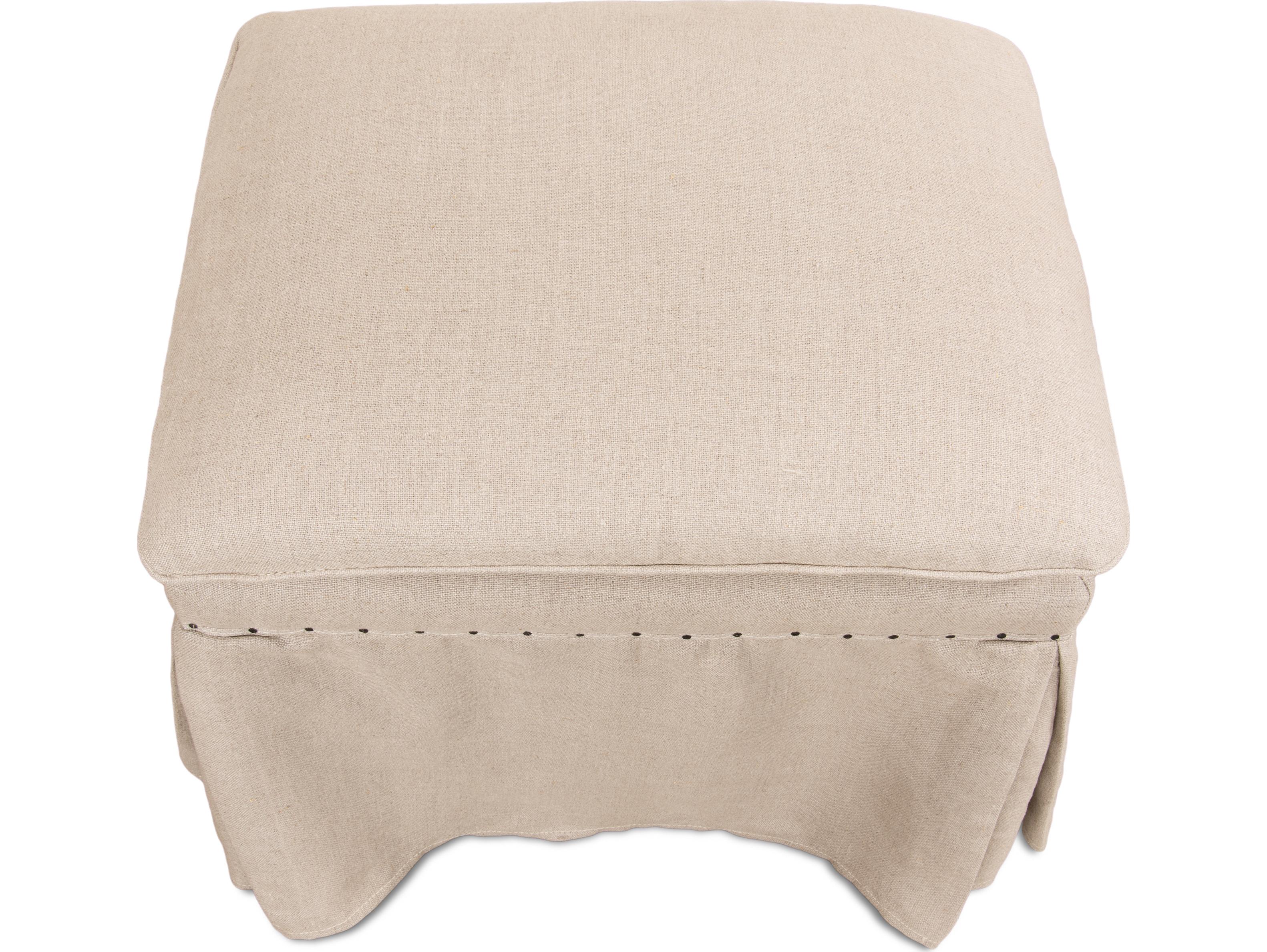 Sarreid Ltd Draped Ottoman