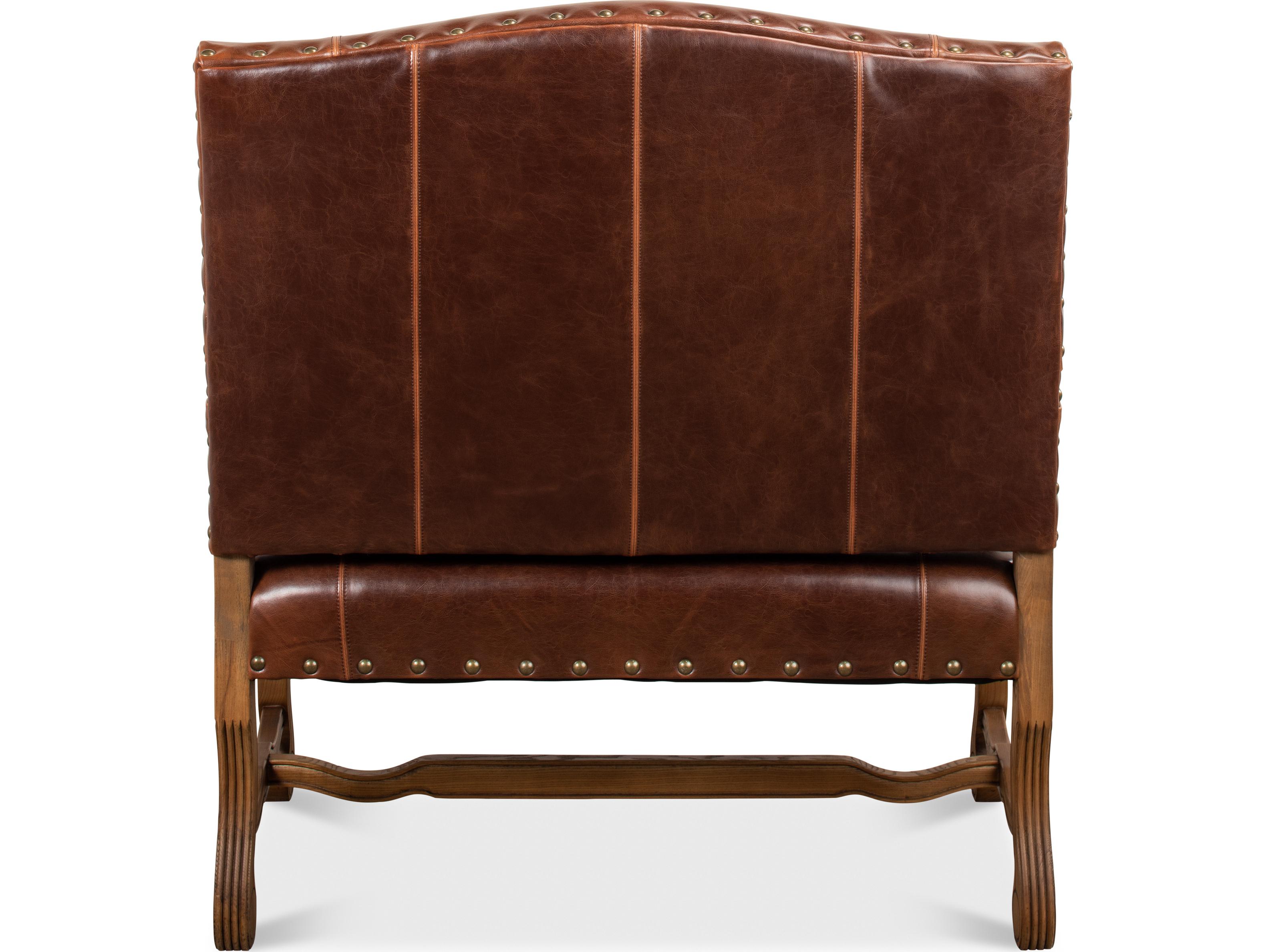 Sarreid Ltd Italian Leather Settee