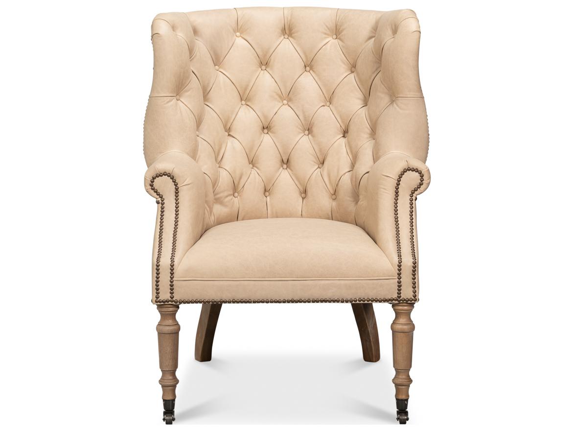 Sarreid Ltd Welsh Beige Accent Chair