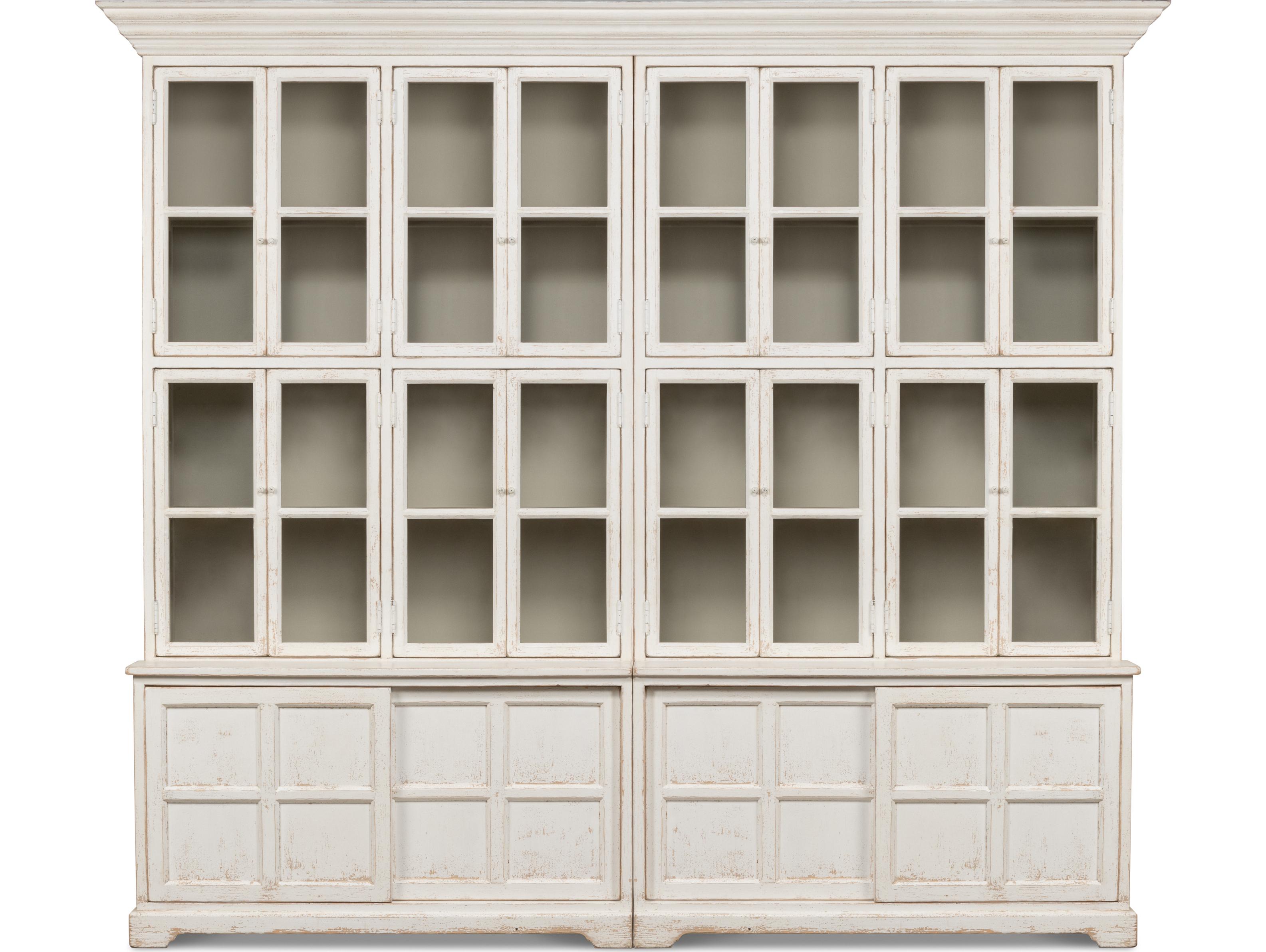 Sarreid Ltd Glass Front Bookcase