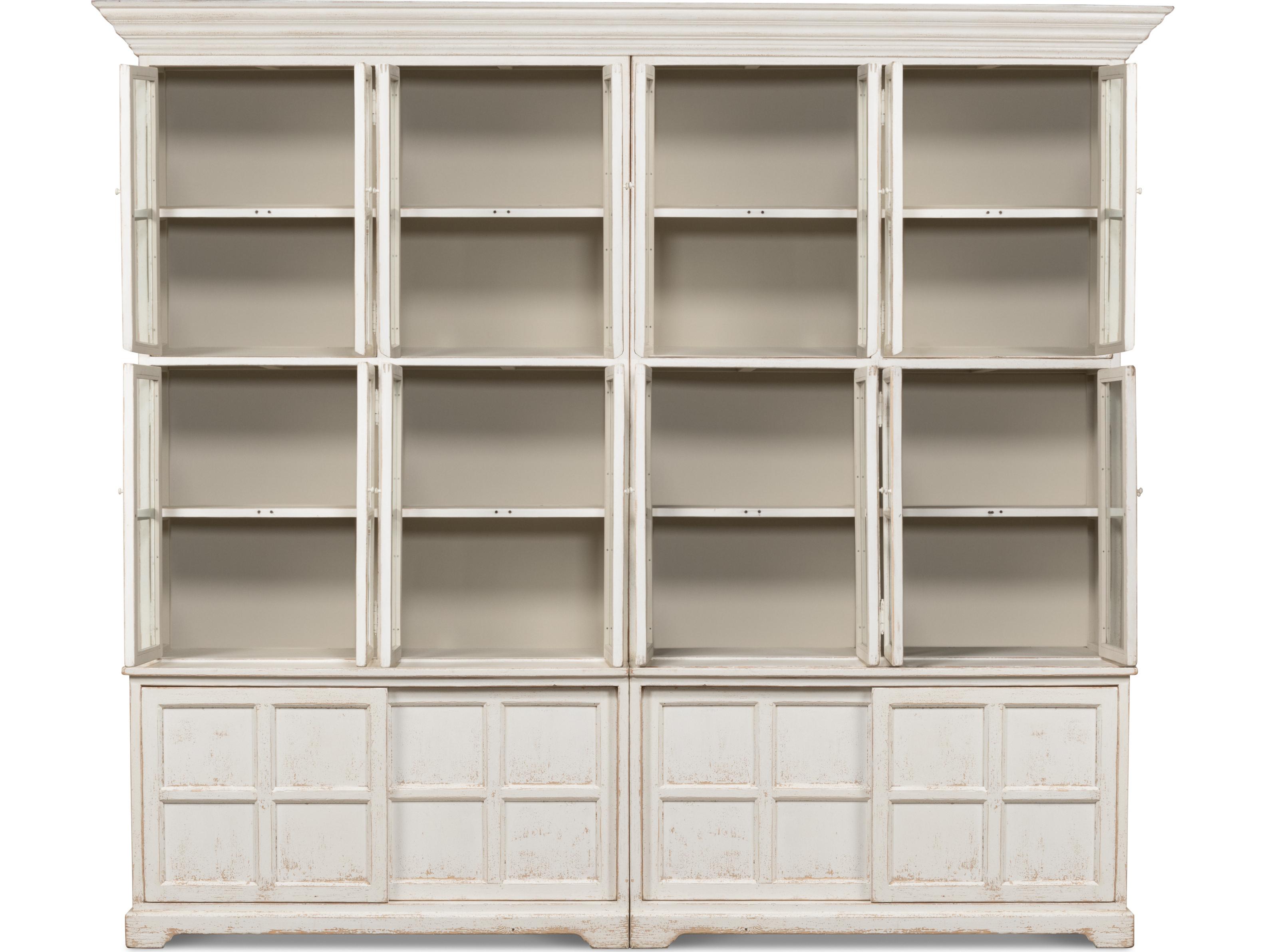 Sarreid Ltd Glass Front Bookcase