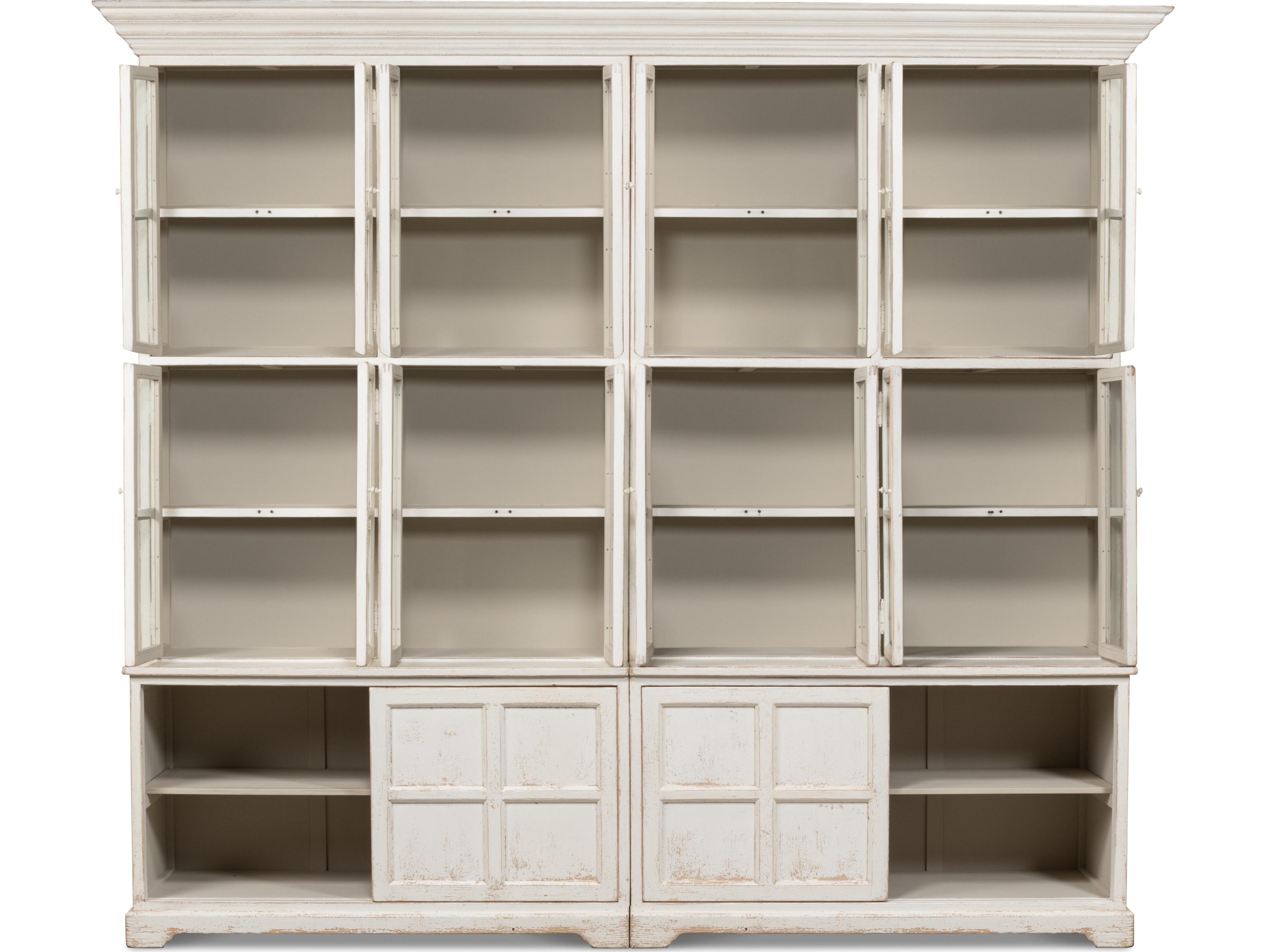 Sarreid Ltd Glass Front Bookcase
