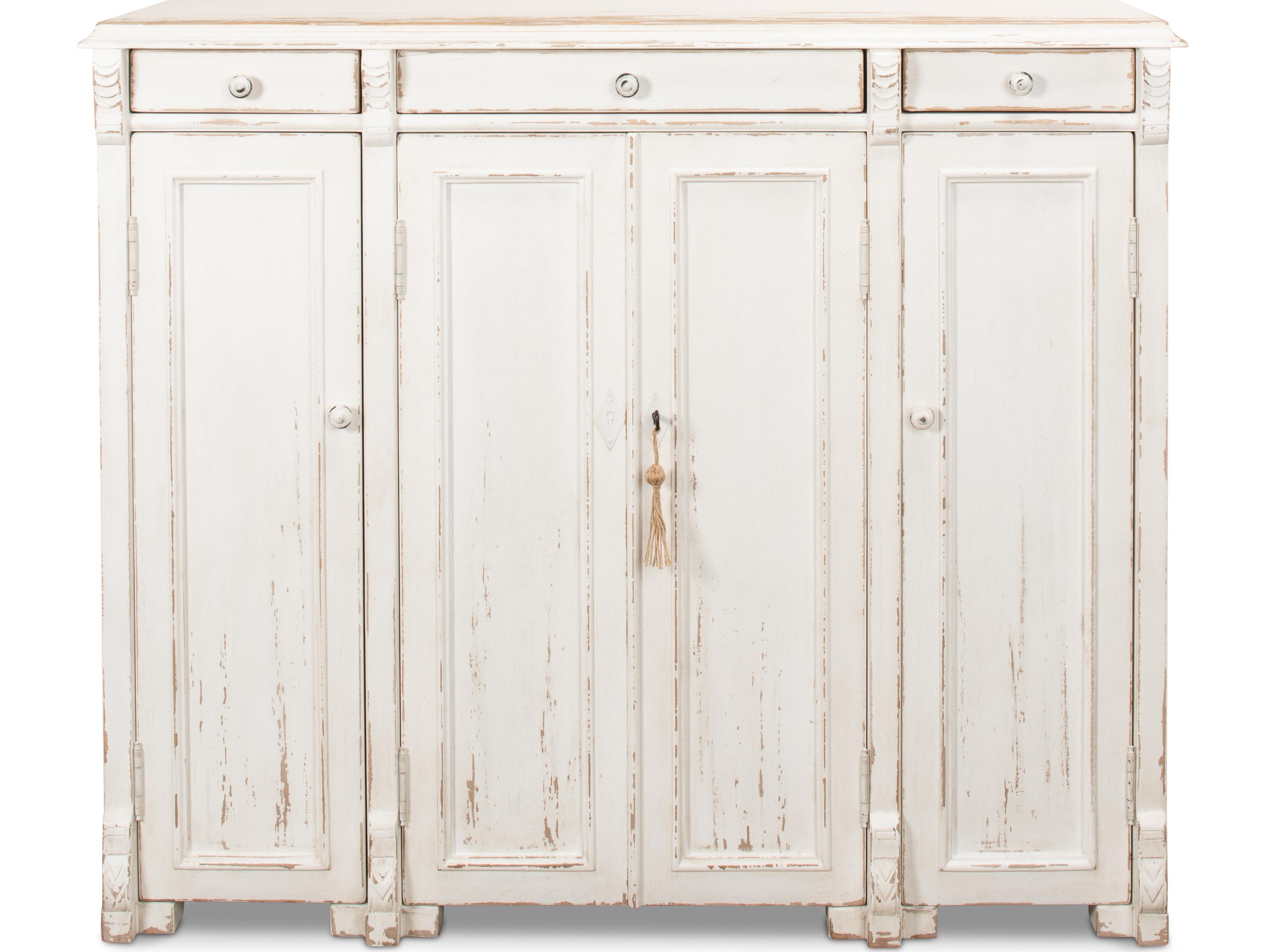 Sarreid Ltd White Swan Tall Sideboard
