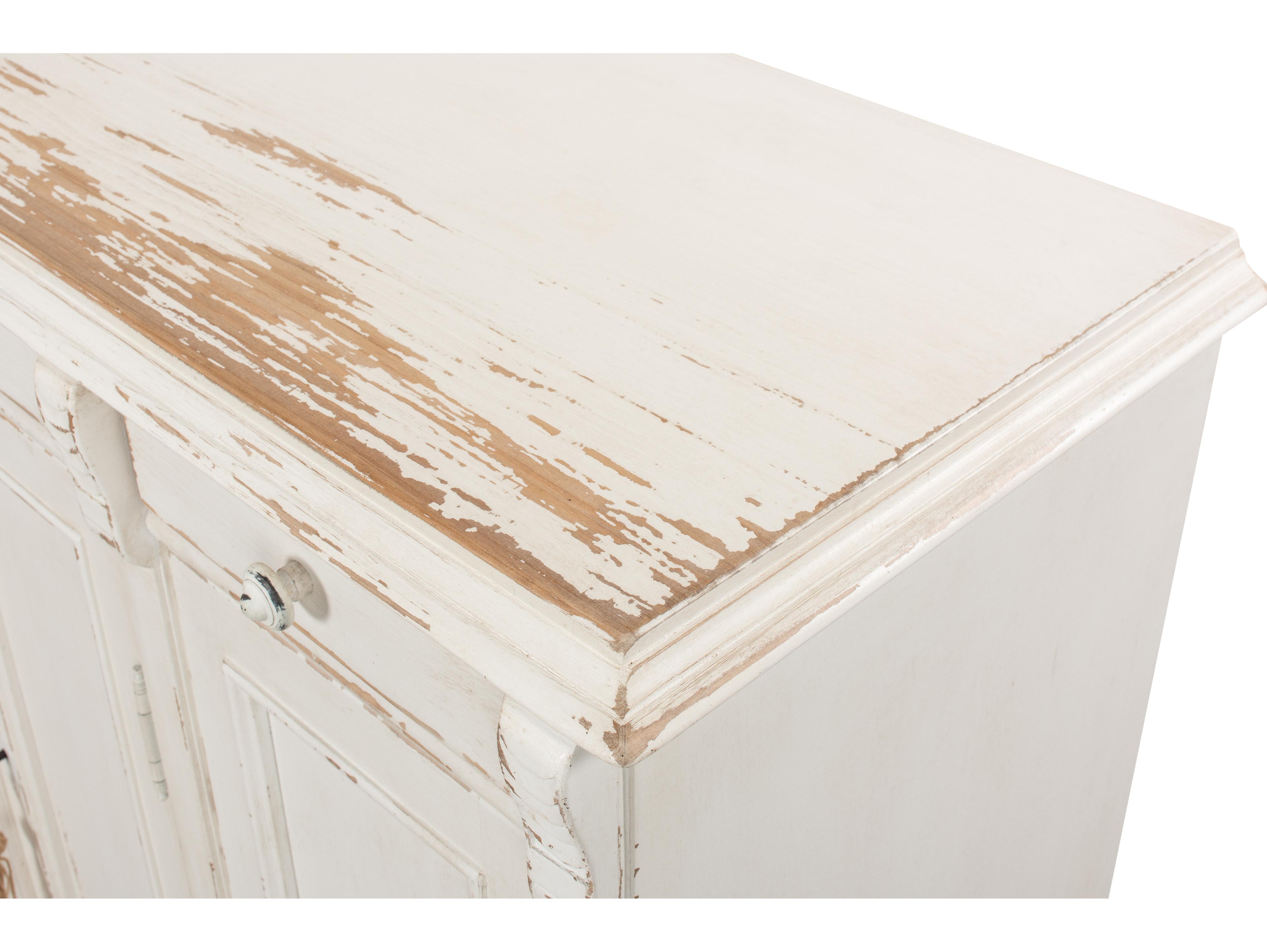 Sarreid Ltd White Swan Tall Sideboard