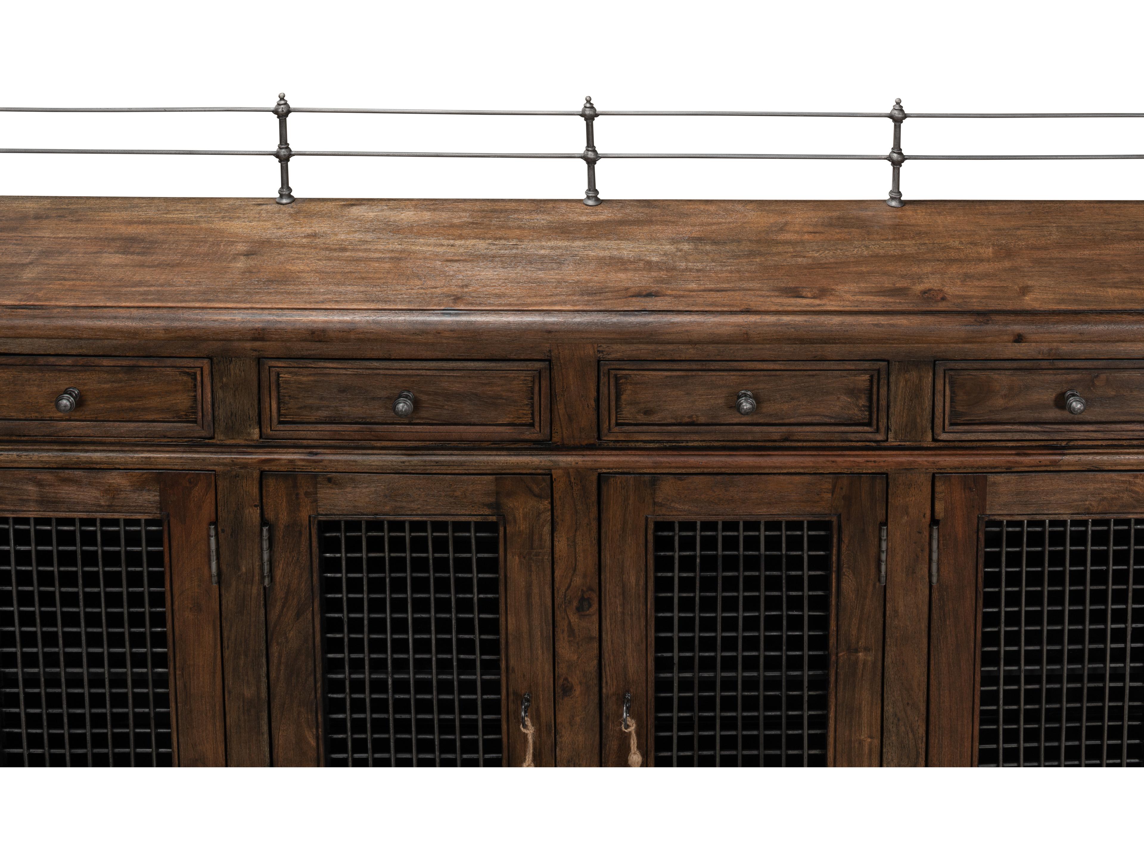 Sarreid Ltd Covent Gardens Sideboard Old Stain